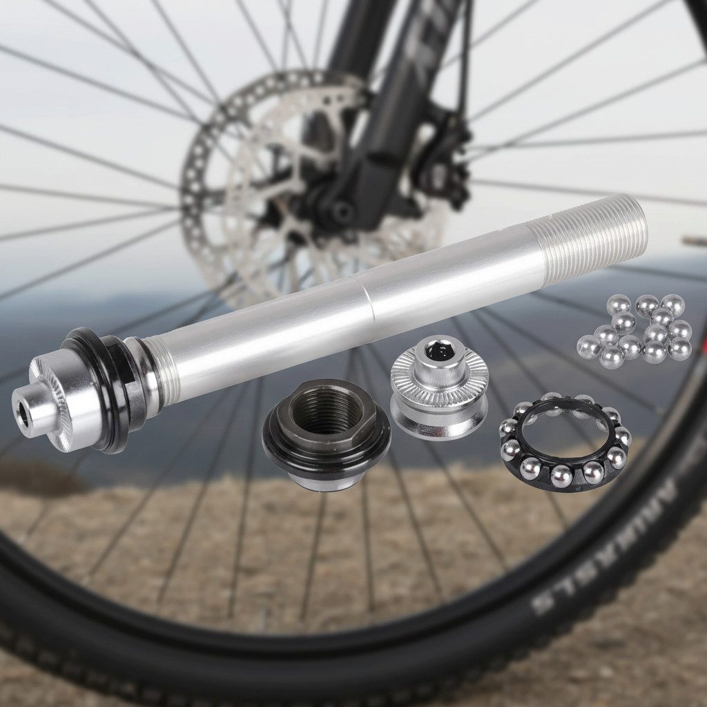 Shimano Vorderradnabe SHIMANO Hohlachse komplett FH-M785 - Ersatzachse für Deore XT Hinterra