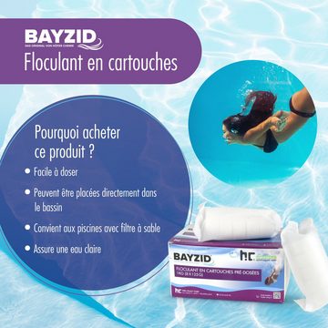 BAYZID Poolpflege 1 kg BAYZID® Flockkartusche für Pools