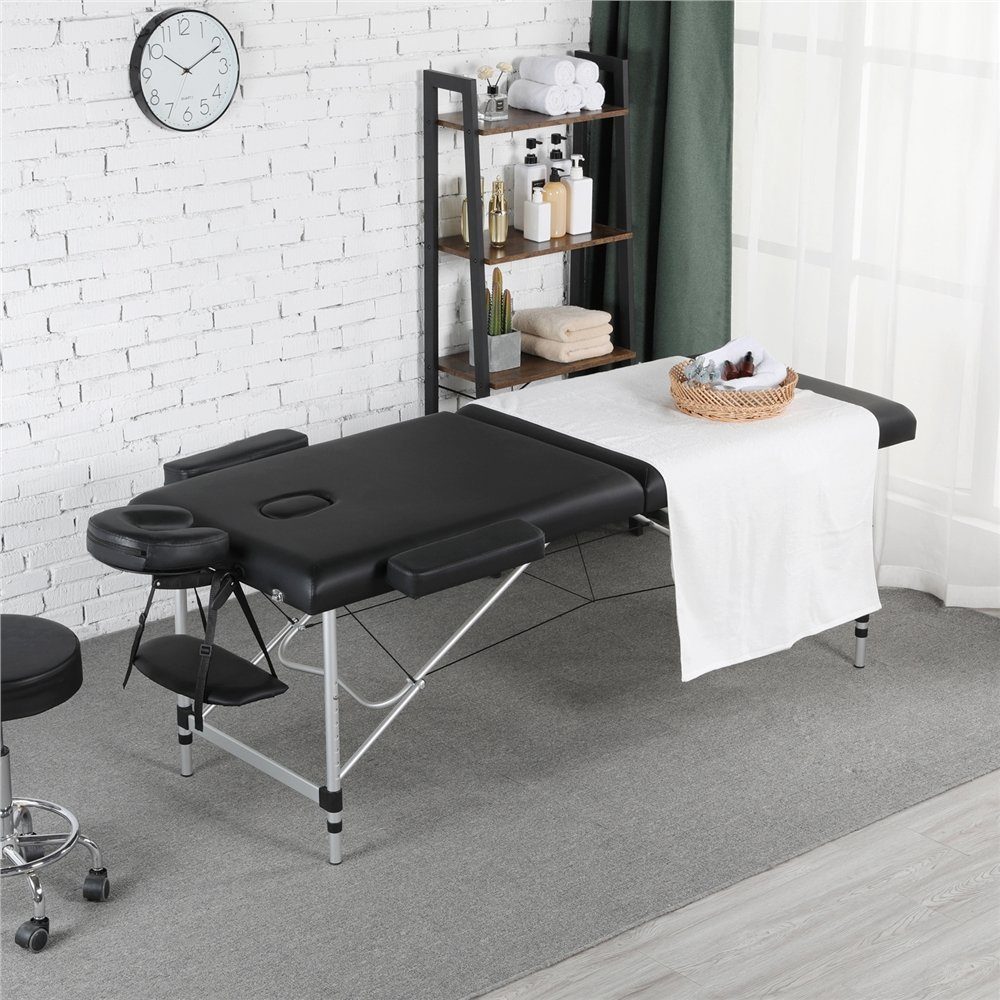 Yaheetech Massageliege, Mobile Aluminium Massagebett