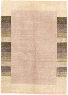 Wollteppich Gabbeh - Loribaft Softy - 200 x 140 cm - beige, morgenland, rechteckig, Höhe: 12 mm, Wohnzimmer, Einzelstück