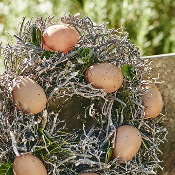 Mirabeau Osterkranz Eierkranz Contreur braun