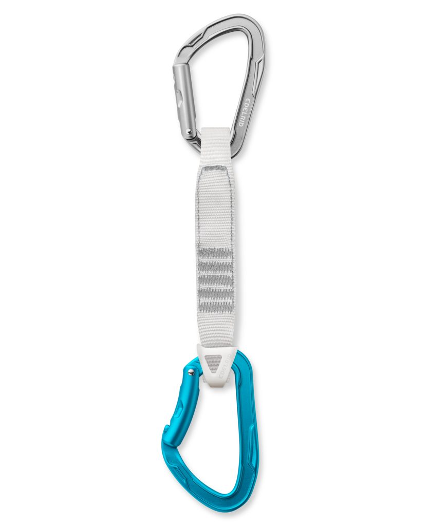 Karabiner Mission Set II Express-Set silver-icemint