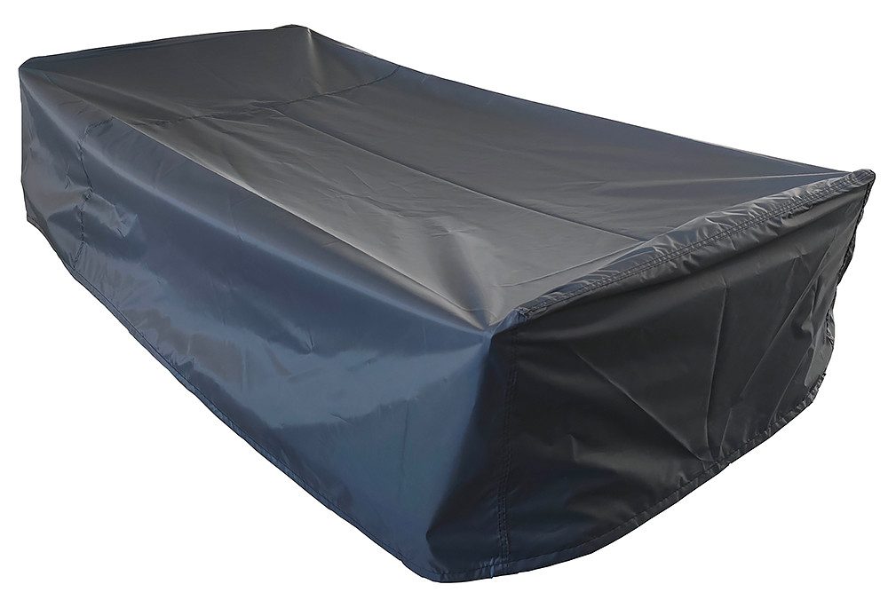 riess-ambiente Gartenmöbel-Schutzhülle PRESTIGE PROTECT 210cm anthrazit · rechteckige Schutzhaube für Möbel (Einzelartikel, 1-St), Abdeckung aus witterungsbestä – Bild 2 von 3