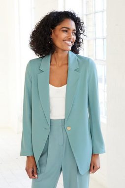 Next Jackenblazer Relaxed Fit einreihiger Blazer aus Twill (1-tlg)