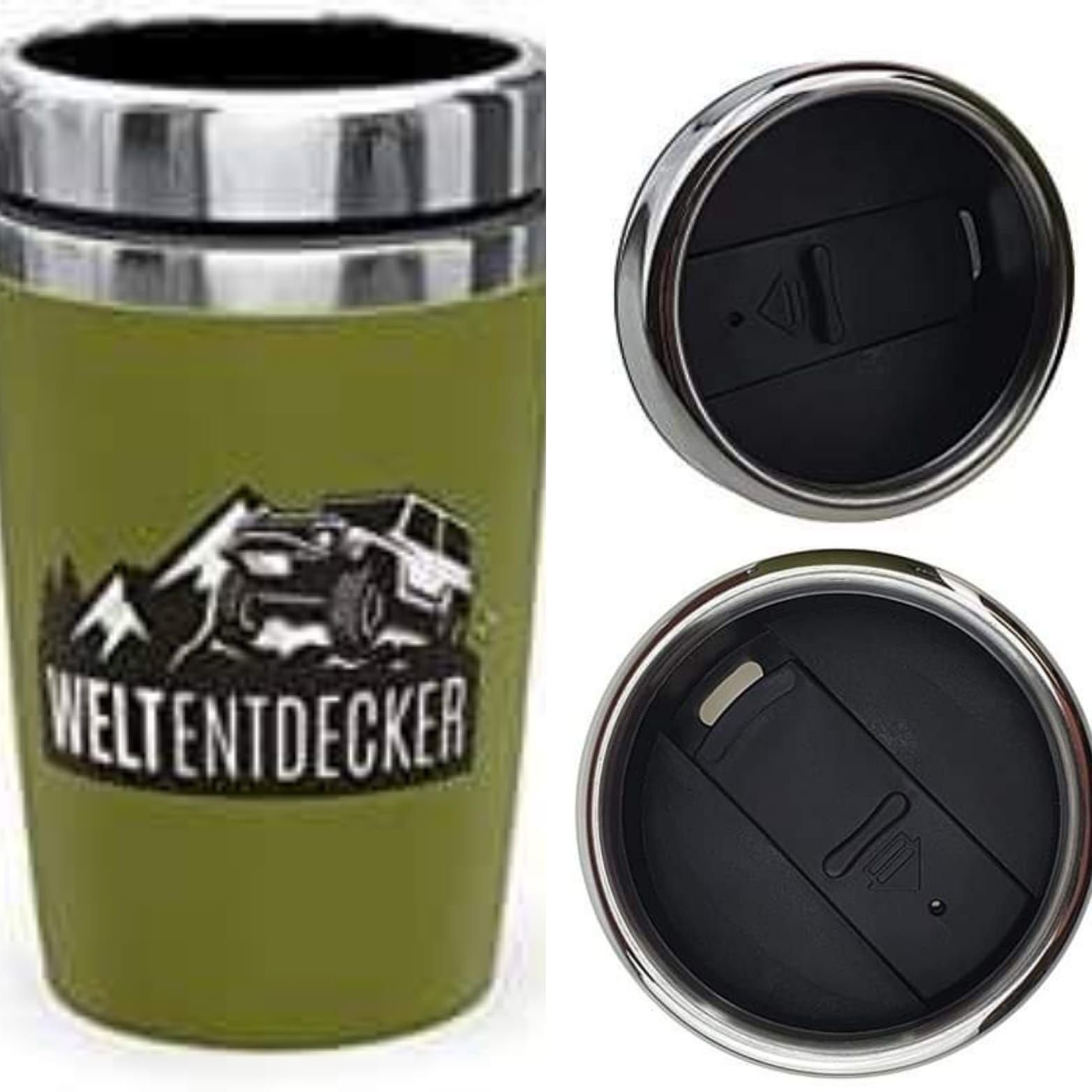 La Vida Thermobecher Thermobecher "Weltentdecker", La Vida - Zeit für dich