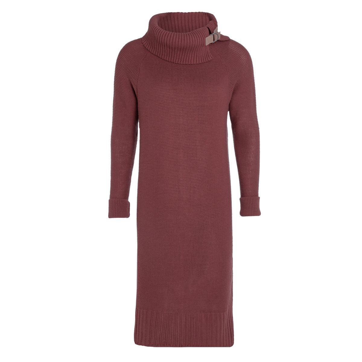 Knit Factory Strickkleid Jamie Kleider 40/42 Glatt Rot Kleid Strickkleid Sommer Kleid