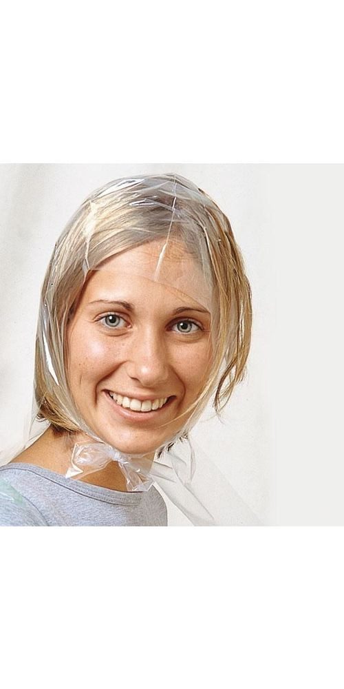 Comair Germany Haarstyling-Set Comair Einweg Strähnenhaube transparent glatt 50st