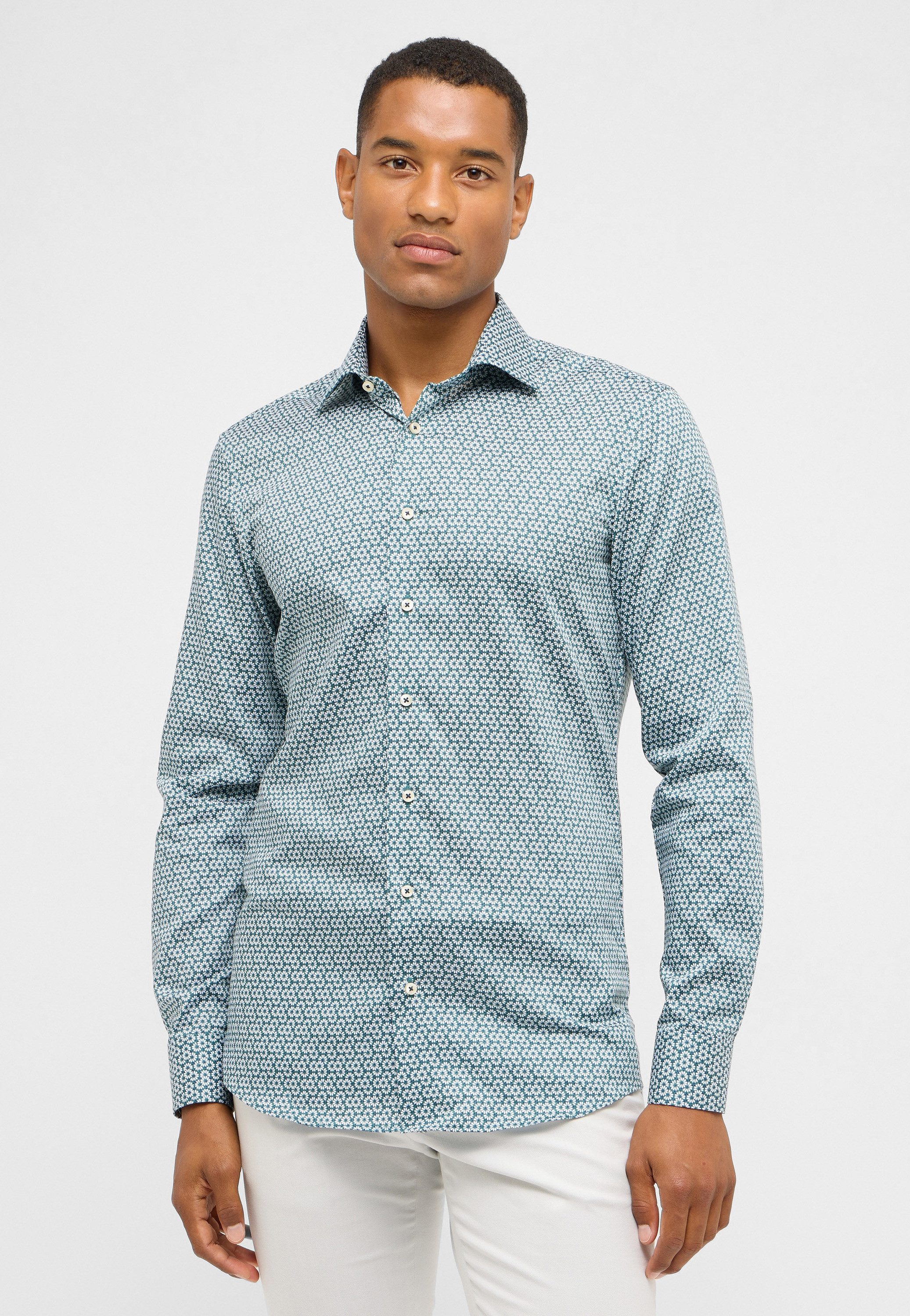 Eterna Langarmhemd SLIM FIT NON IRON günstig online kaufen