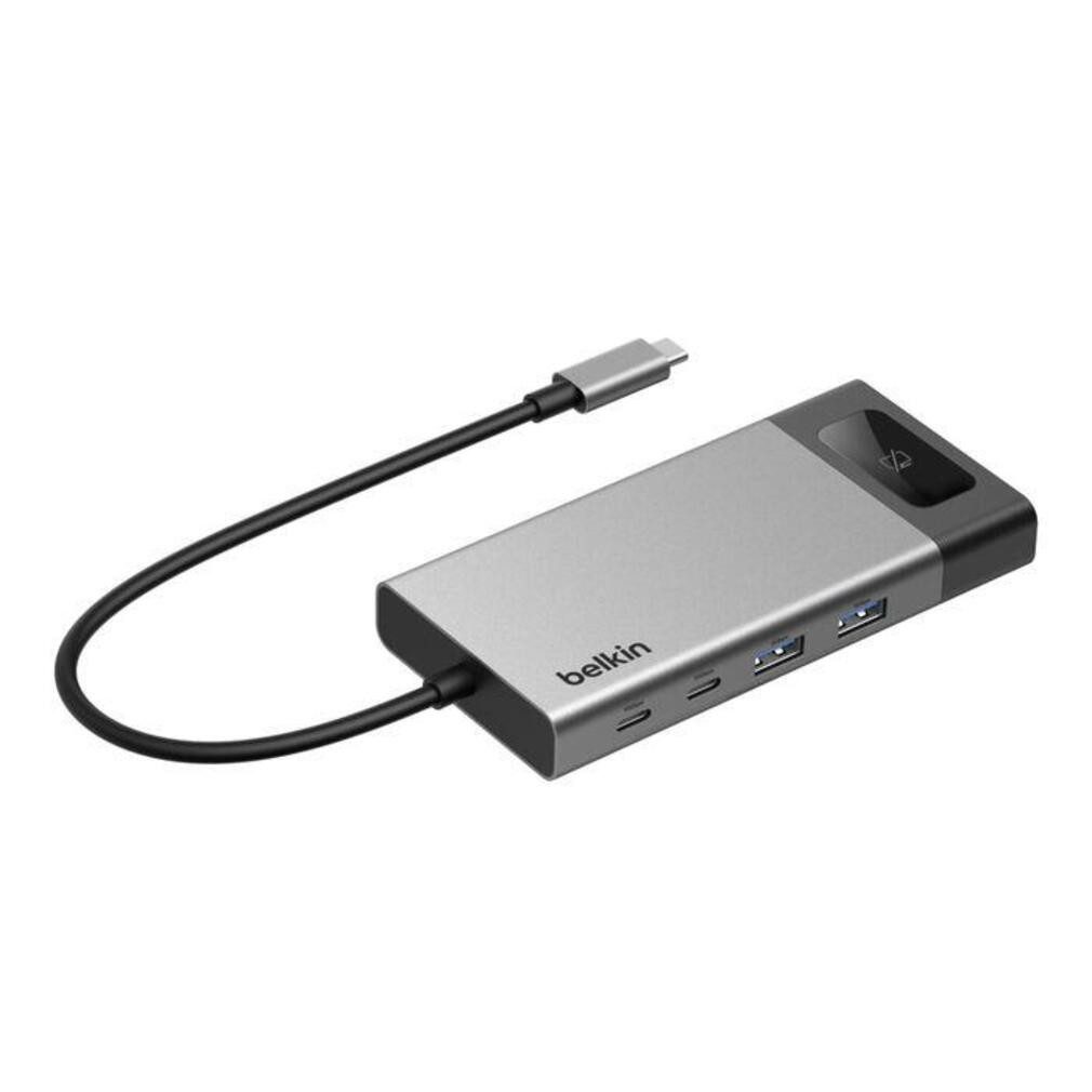 Belkin Laptop-Dockingstation Connect 8-in-1 UCB-C Hub für zwei Bildschirme