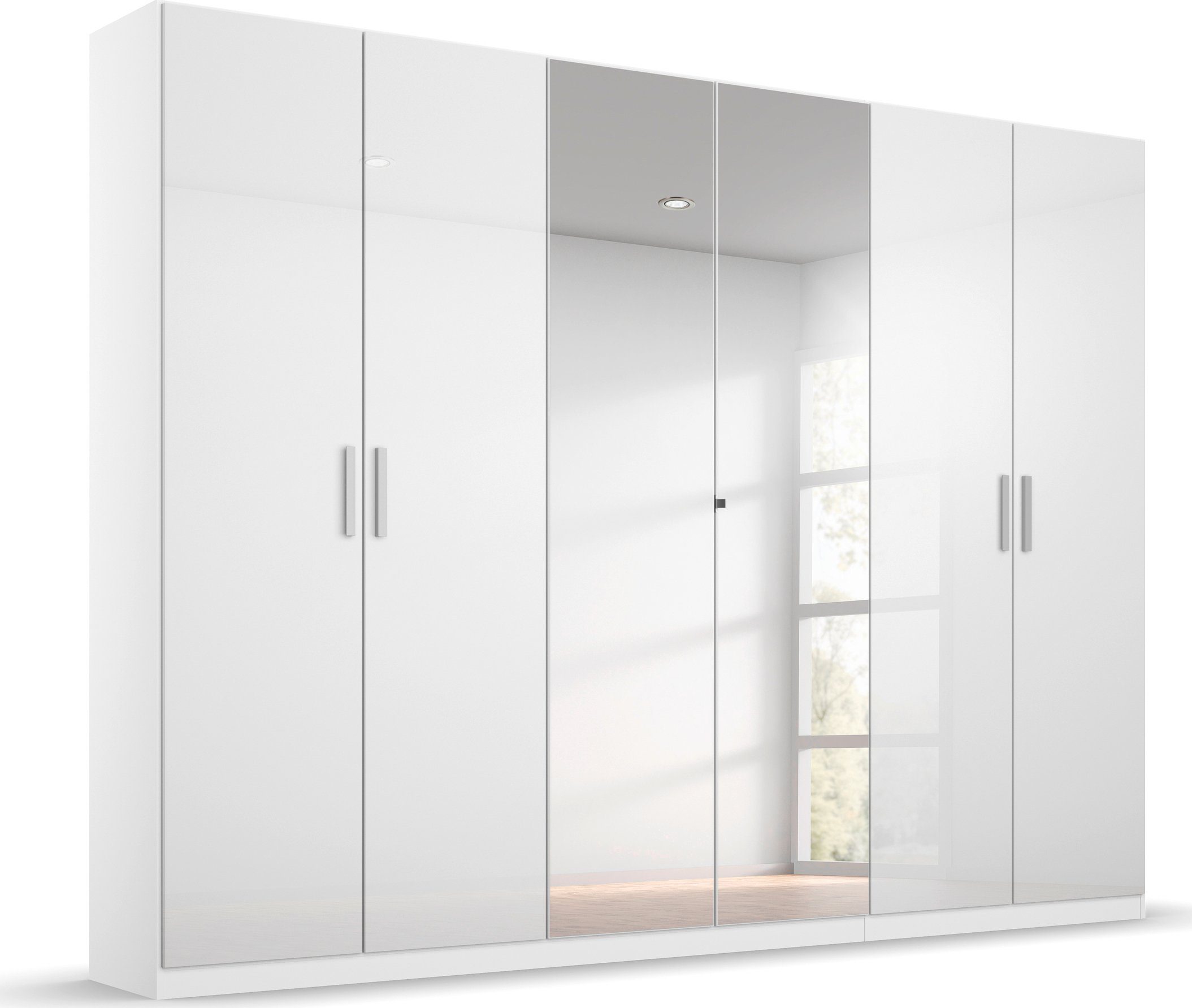 rauch Drehtürenschrank Kleiderschrank Schrank Garderobe KOLUNA Hochglanz-Fr günstig online kaufen