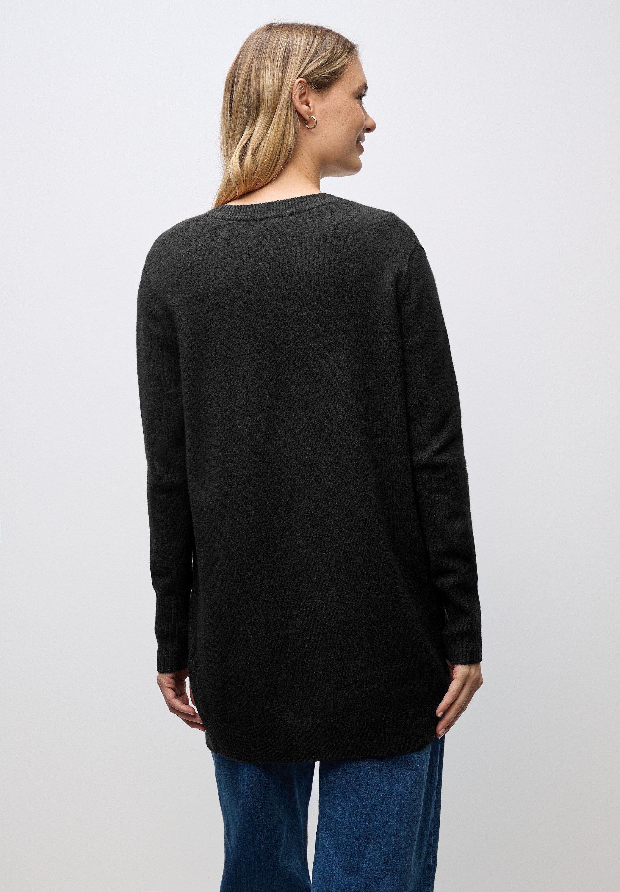 STREET ONE Strickjacke aus softem Materialmix günstig online kaufen