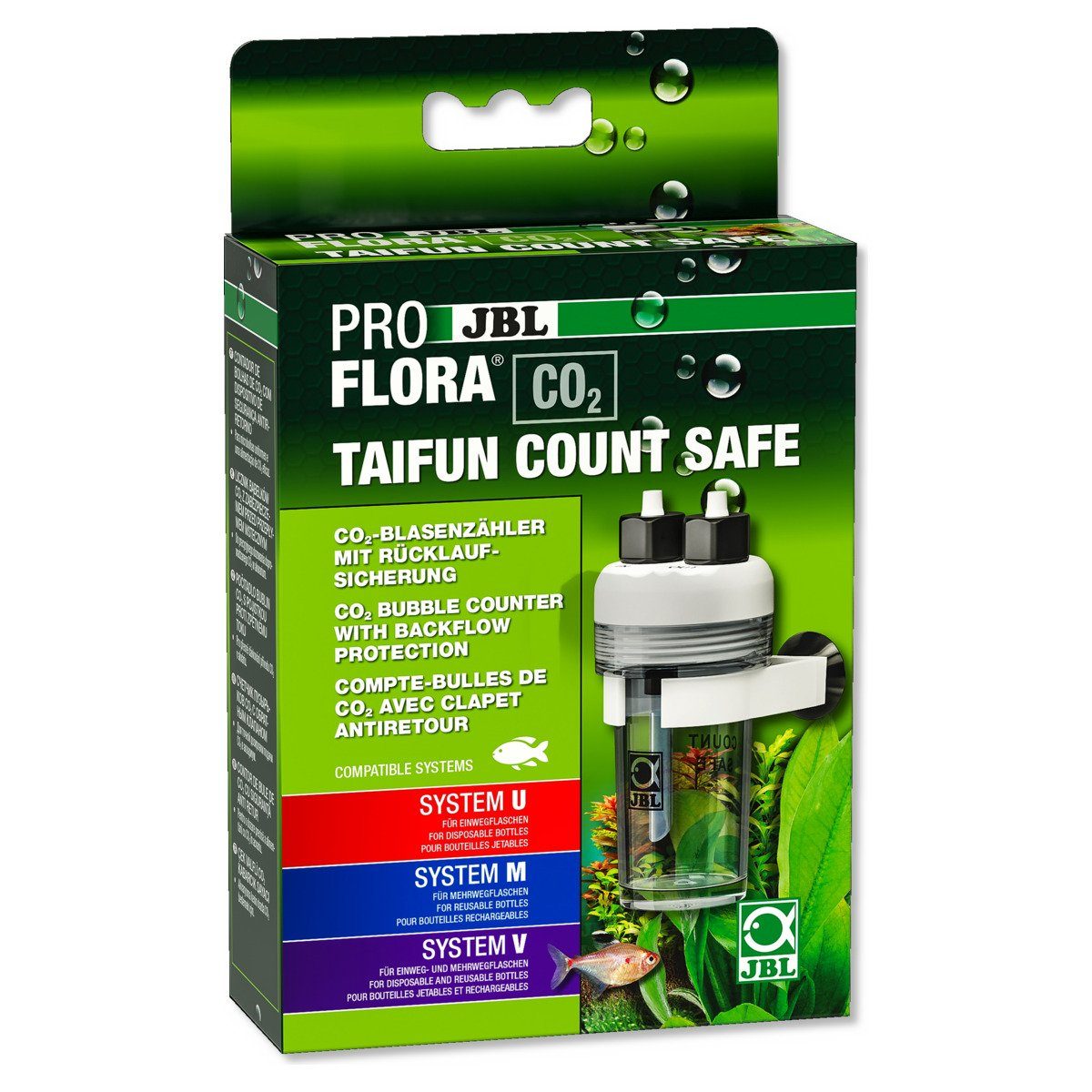JBL GmbH & Co. KG CO2 Diffusor ProFlora CO2 Taifun Count Safe