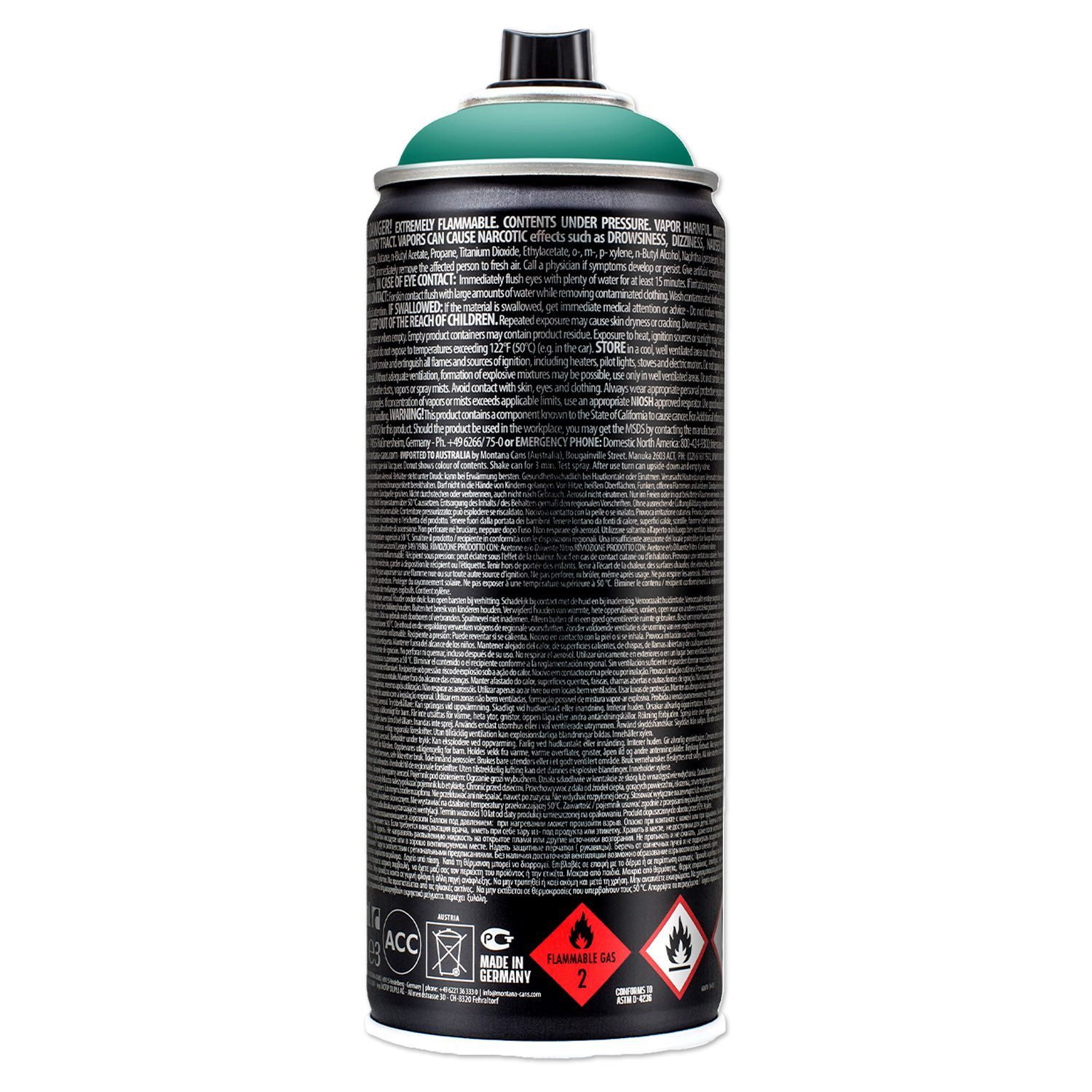 Montana Cans Sprühlack Montana Cans BLACK - Copper Green 400ml
