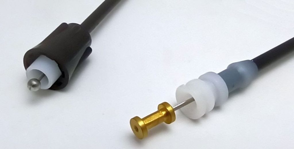 Thumbnail - keenberk Ablaufventil Bowdenzug ZB00120 - komplett 580 mm für Küchen Spüle