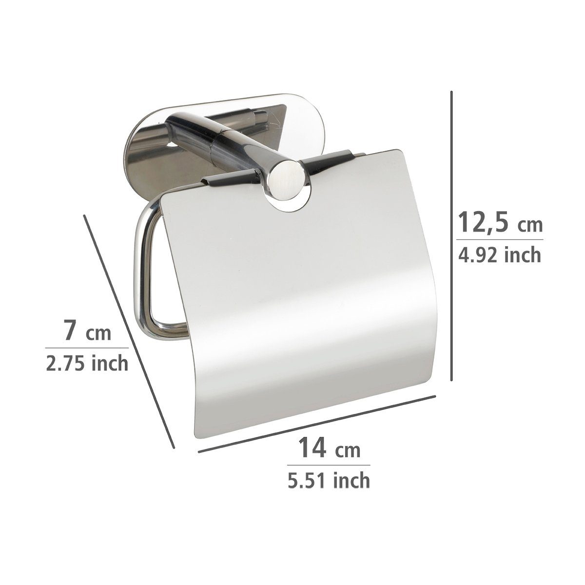 WENKO Toilettenpapierhalter (1-St) Orea