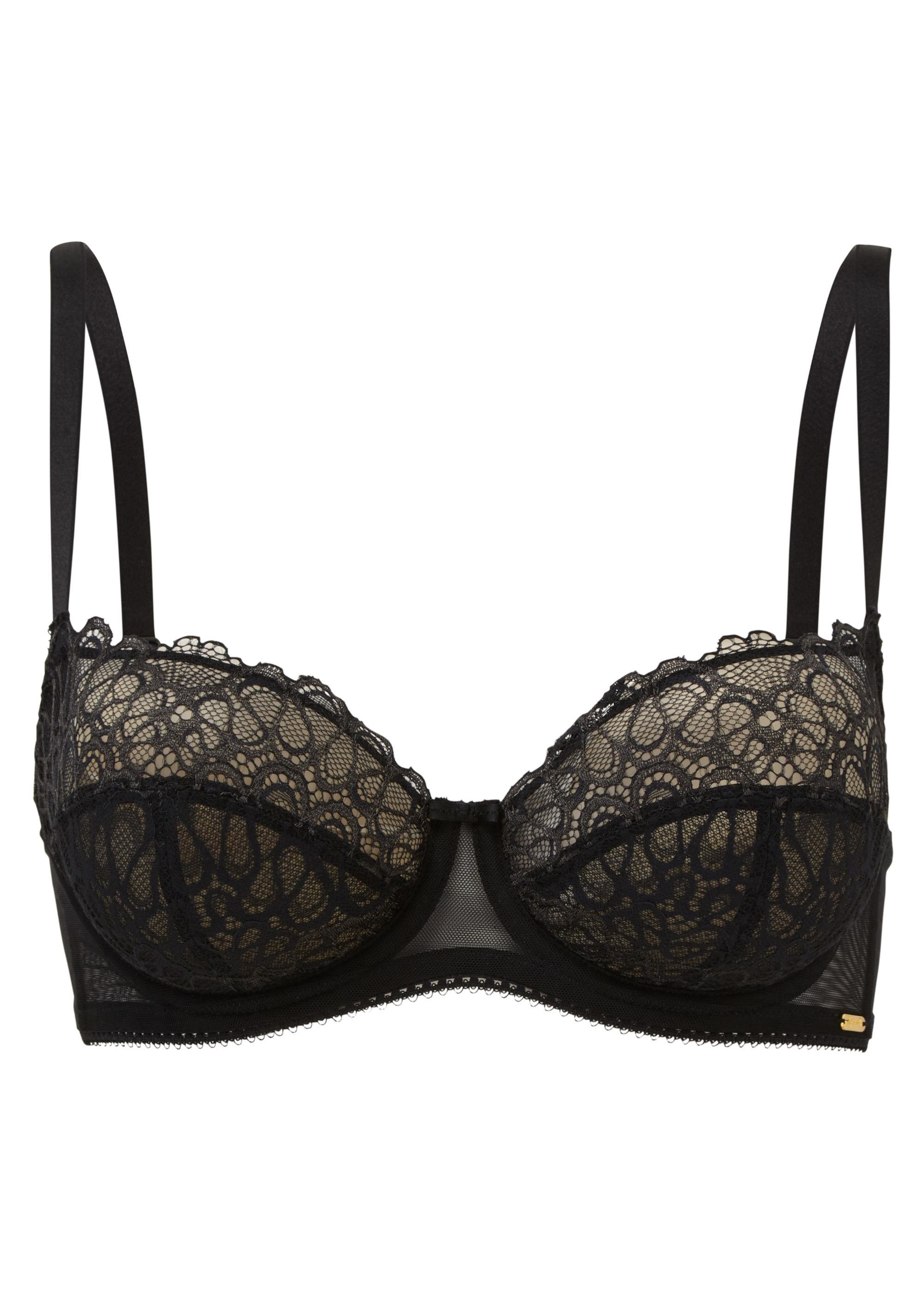 Gossard Bügel-BH Swirl Balcony BH Black