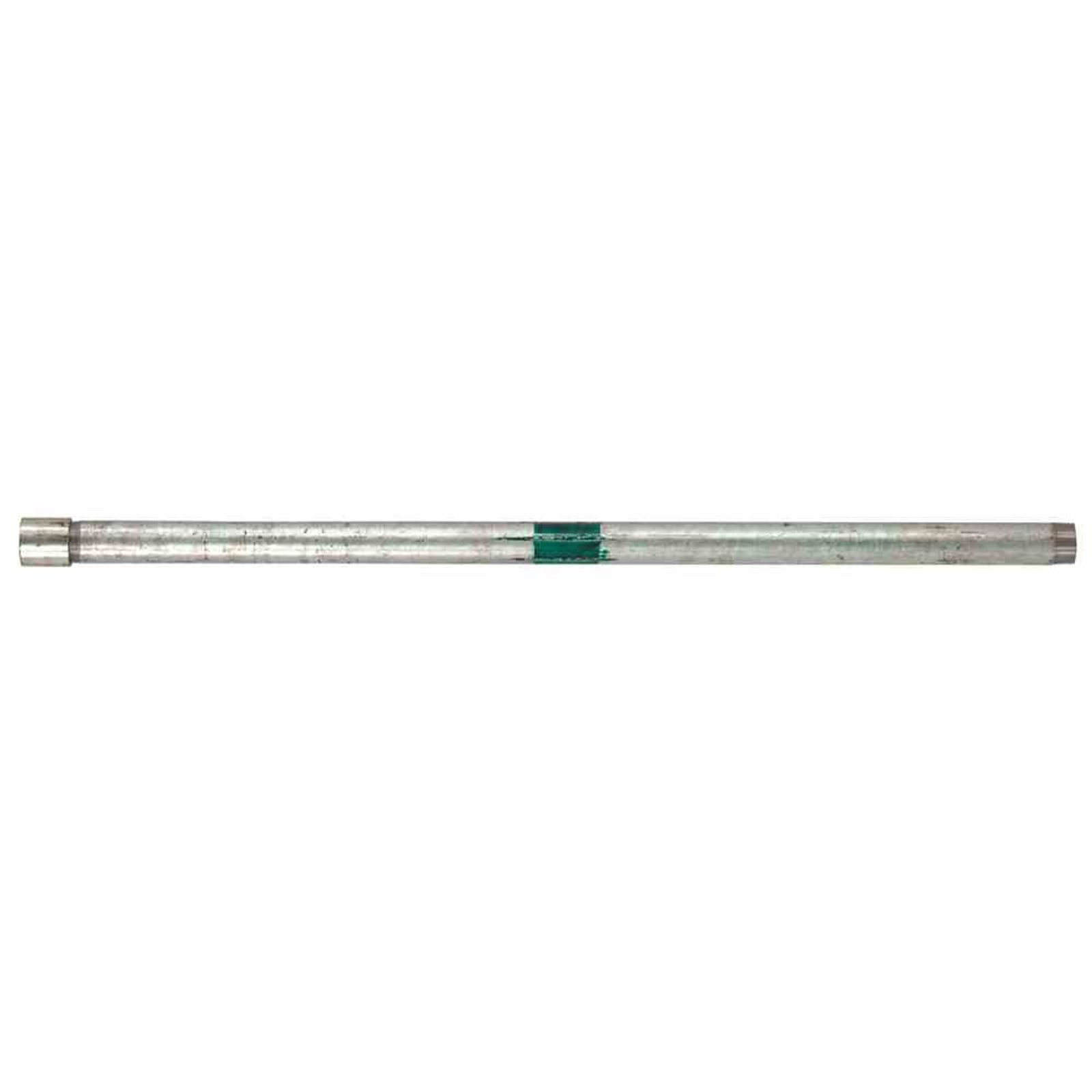 puteus Wasserrohr Pumpen-Verlängerungsrohr 31,75mm (1 1/4) - Länge 100 cm, verzinkt