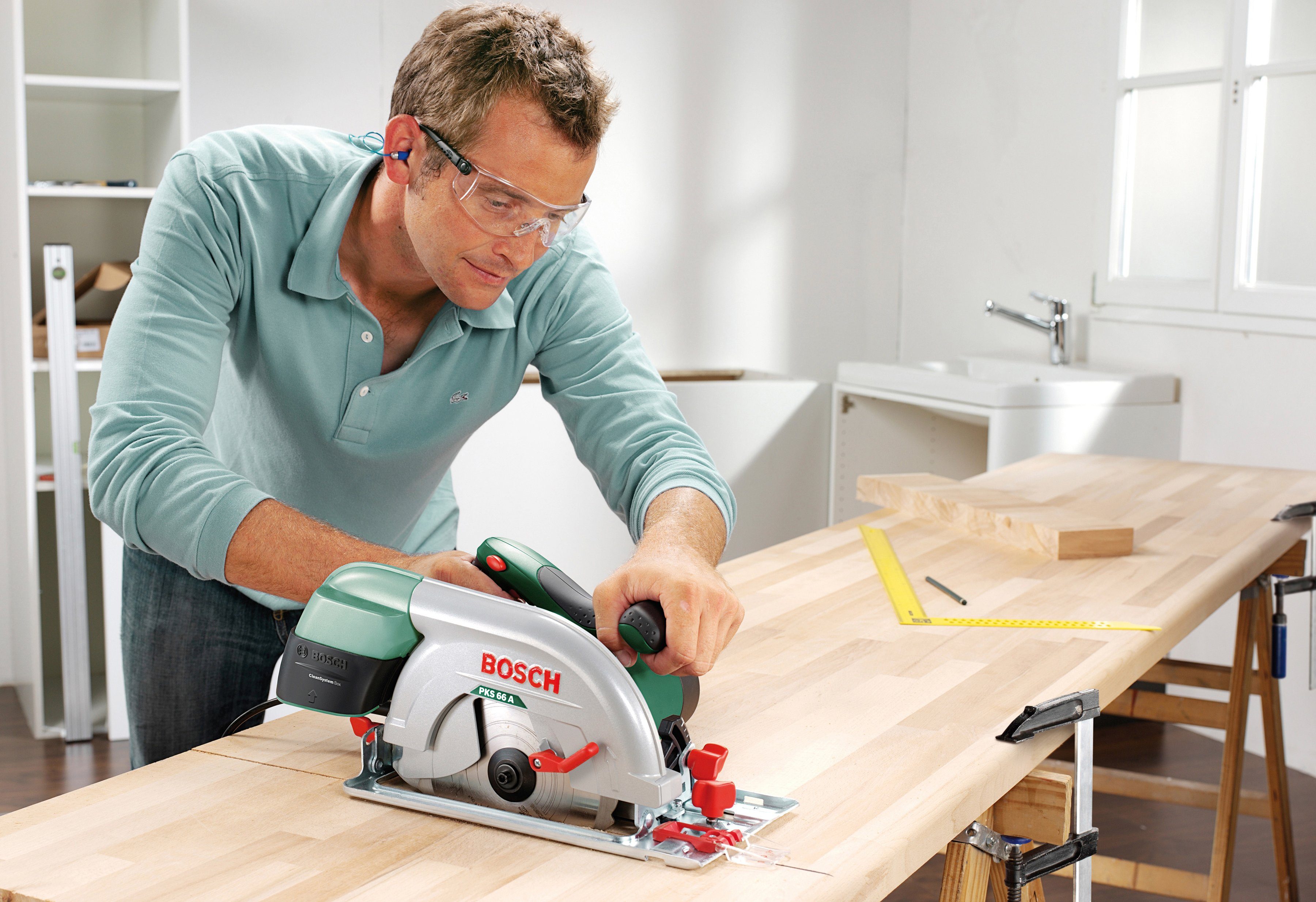 Bosch Home & Garden Handkreissäge PKS 66 A, 230 V, 190 mm