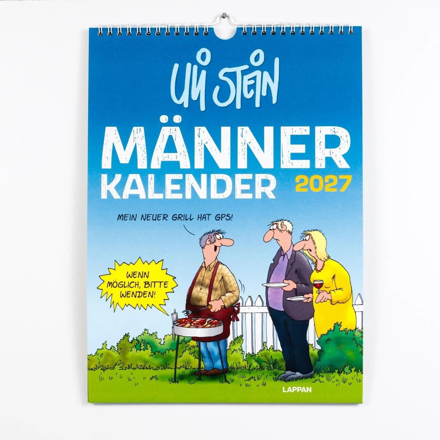 Lappan Verlag Wandkalender Uli Stein Männer Kalender 2027: Monatskalender für die Wand