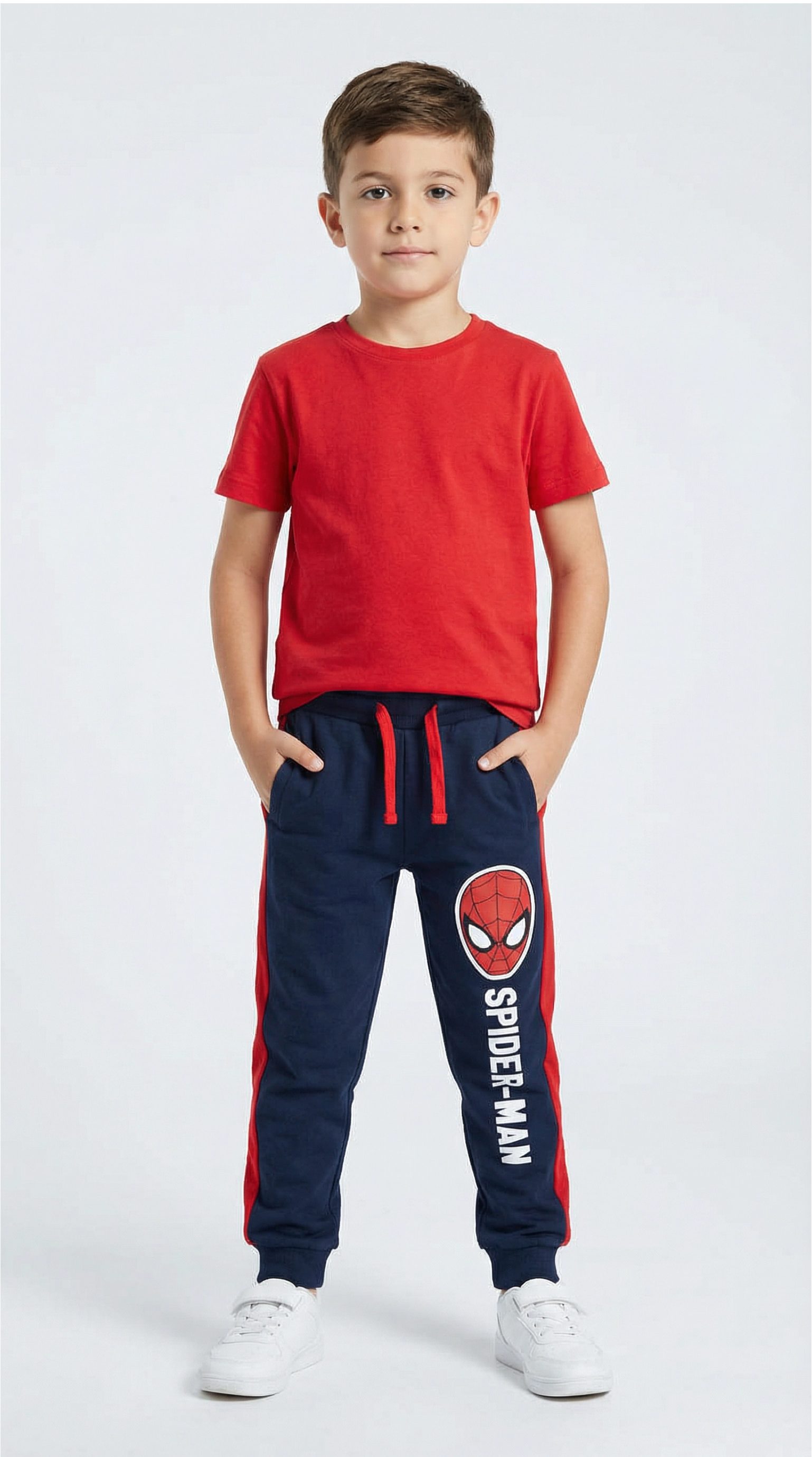MARVEL Jogginghose Marvel Spiderman Kinder Jungen Hose Jogginghose Gr. 104 bis 134