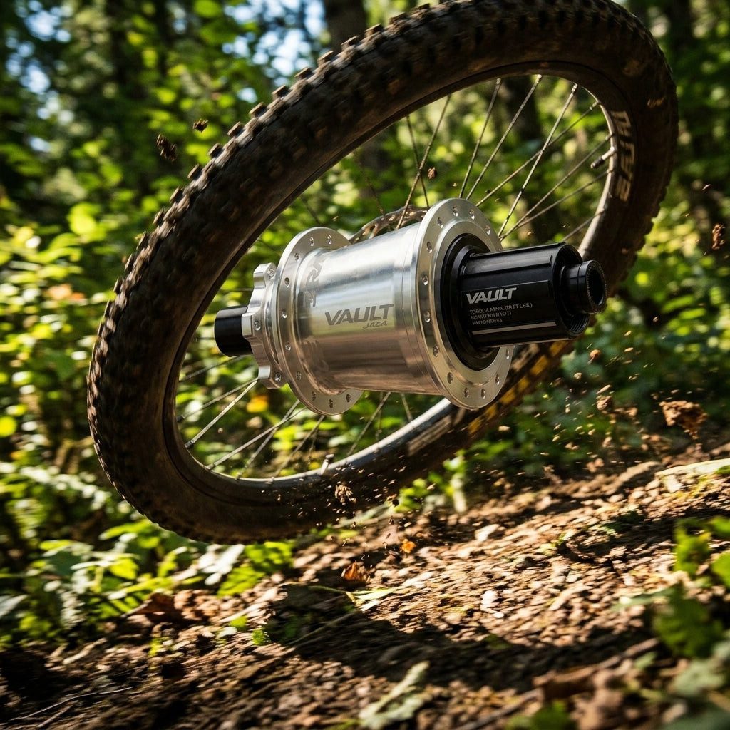 Race Face Hinterradnabe Race Face Vault Nabe, HR, 32 L., 148x12mm, SRAM XD, silber - High-Perf