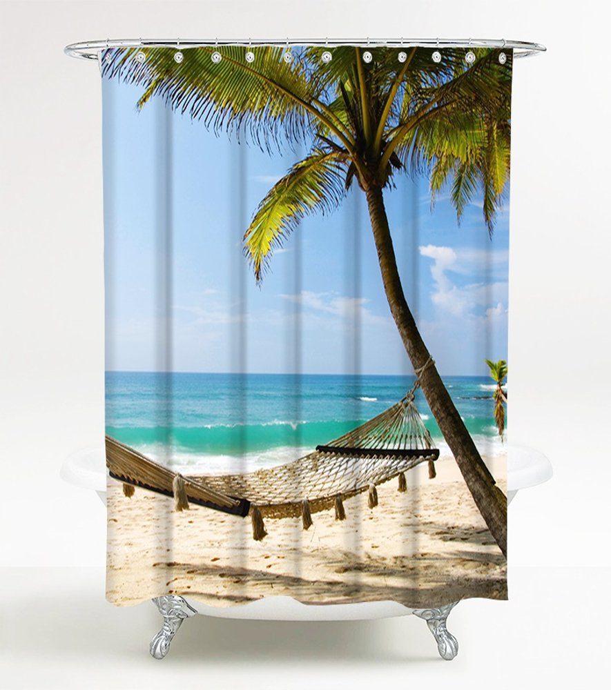 Sanilo Duschvorhang Holiday 180 x 200 cm, 100% wasserdicht, Anti-Schimmel-E günstig online kaufen