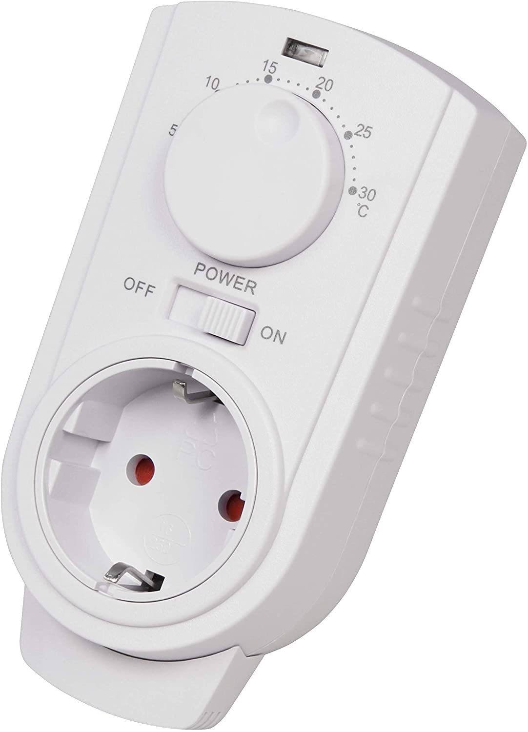 Steckdosen-Thermostat MC POWER - Steckdosen-Thermostat Klimaregelung, TCU-330, 5-30°C