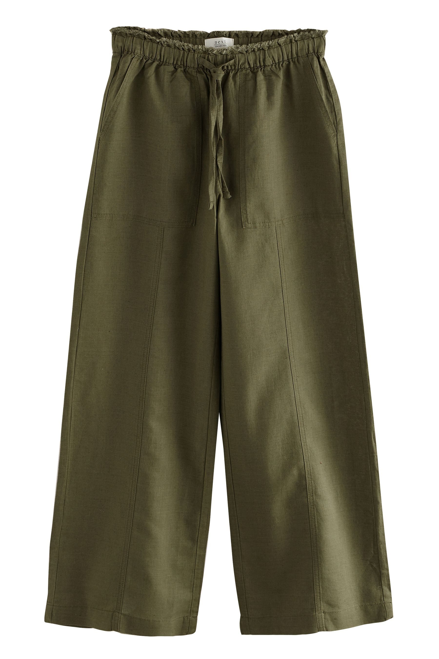 Next Leinenhose Schlupfhosen mit weitem Bein, günstig online kaufen