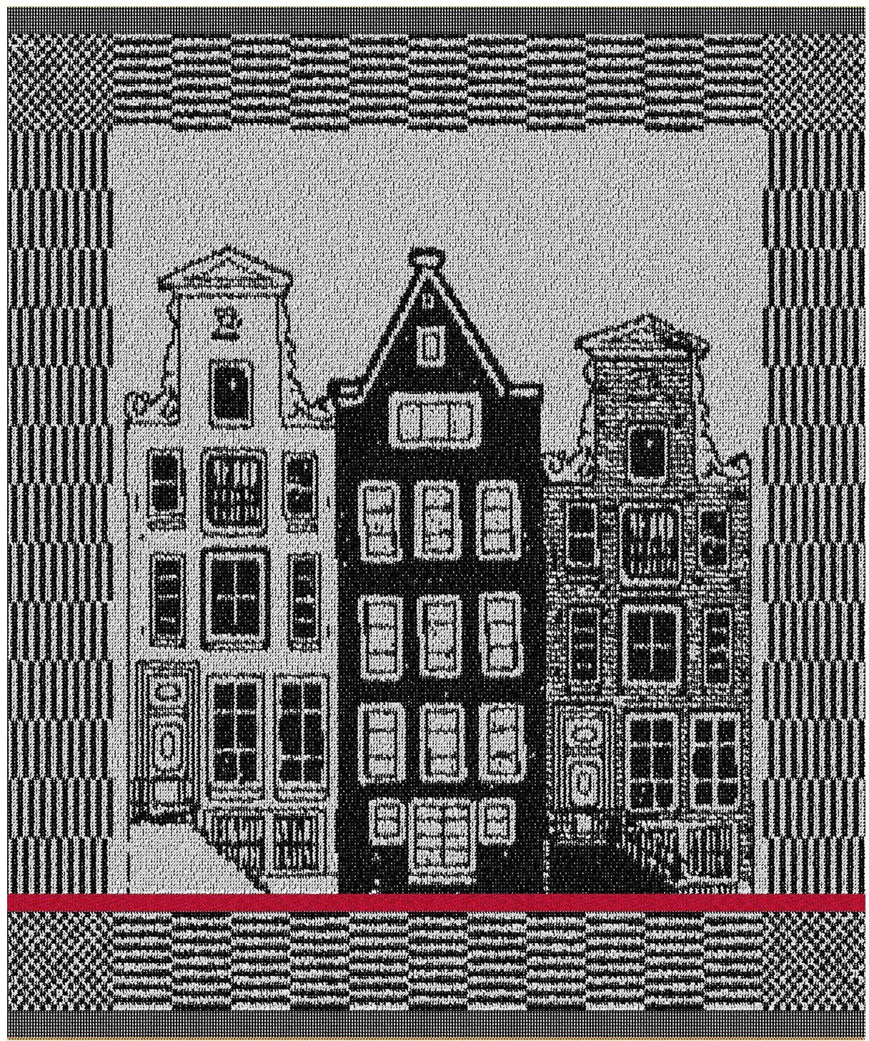 DDDDD Geschirrtuch Canal, (Set, 6-tlg), Küchenhandtuch aus weicher Frottee, 50 x 55 cm