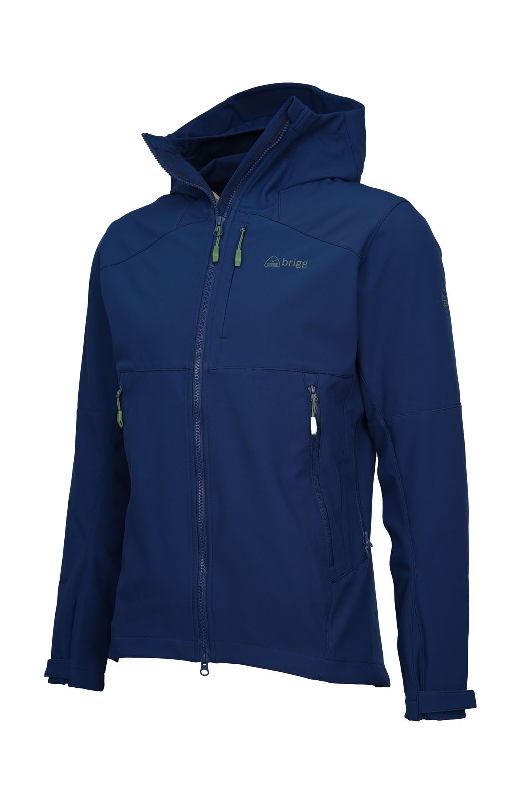 Brigg Kurzweste Soft-Shell Jacke Superleicht Dunkelblau