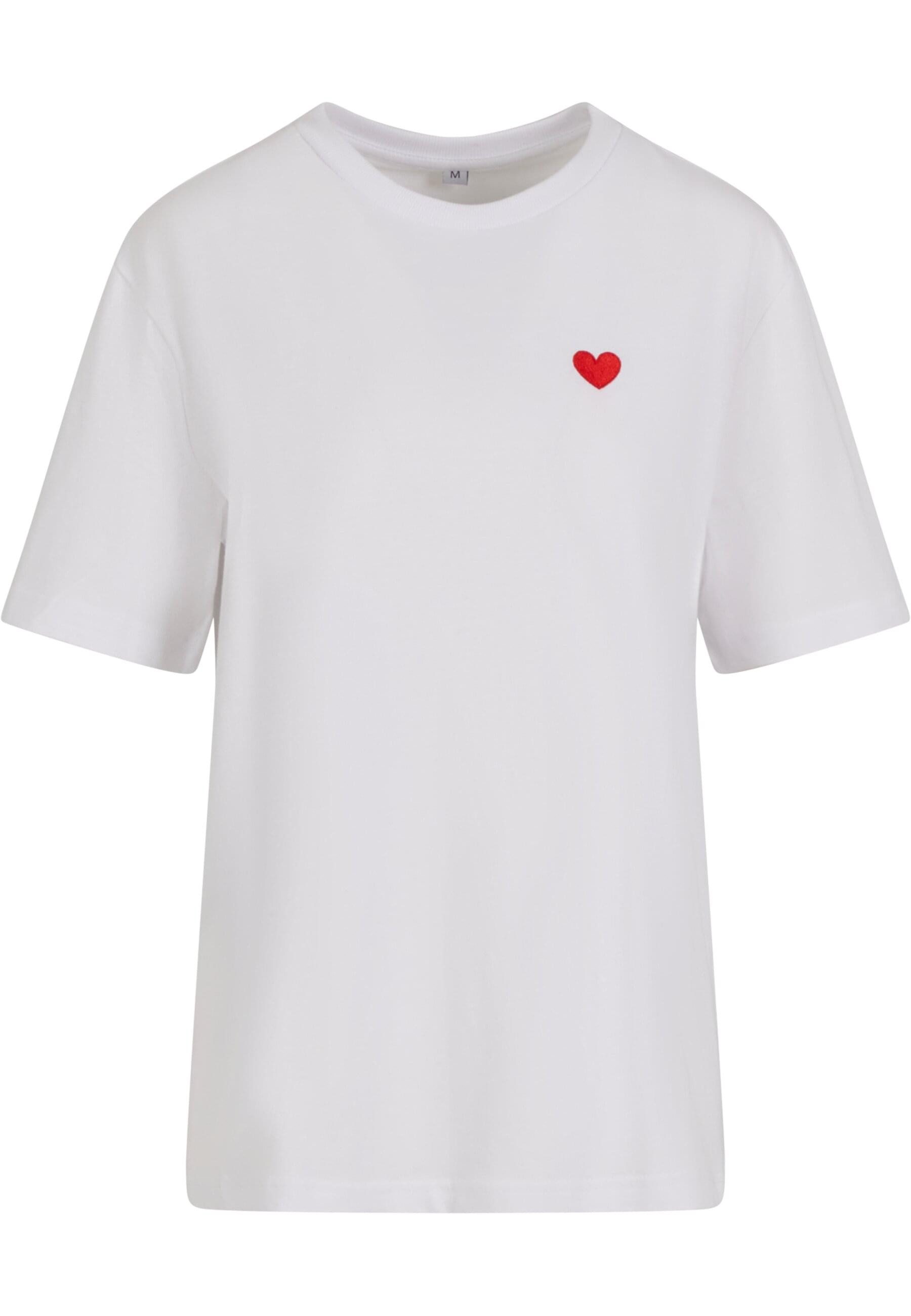 Miss Tee T-Shirt Miss Tee Heart Shape EMB Tee (1-tlg)