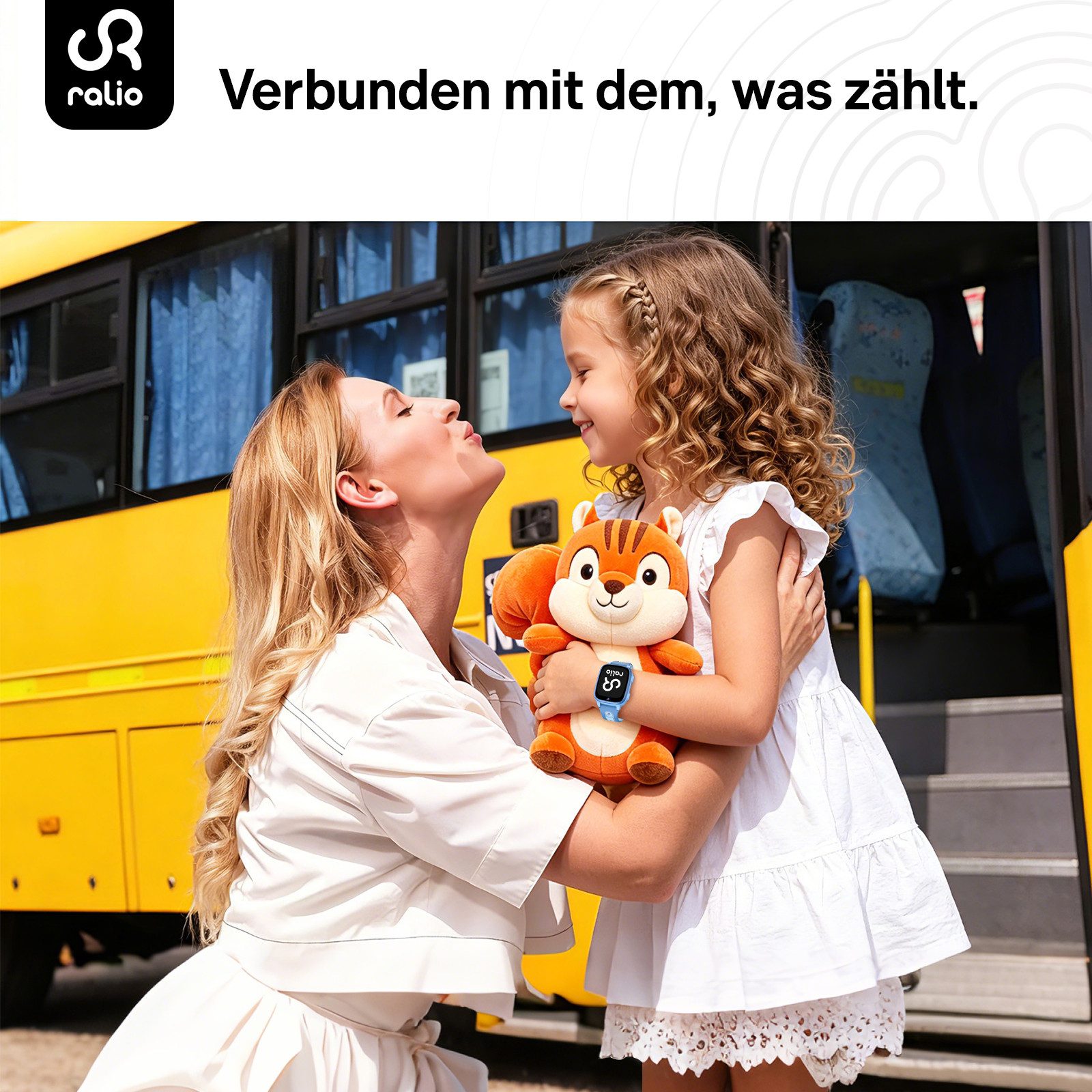Ralio R5 Go 2026 Neue 4G Smartwatch Kinder mit HD-Videoanrufe, GPS-Ortung Smartwatch (Schulmodus, SOS-Notruffunktion, 3 Tage Akkulaufzeit cm/1,83 Zoll) mehrere Kommunikationswege, ideal für Kinder als KinderUhr mit GPS Tracker, Perfekte Geschenke für Kinder – Sicherheit & Freiheit im Alltag.