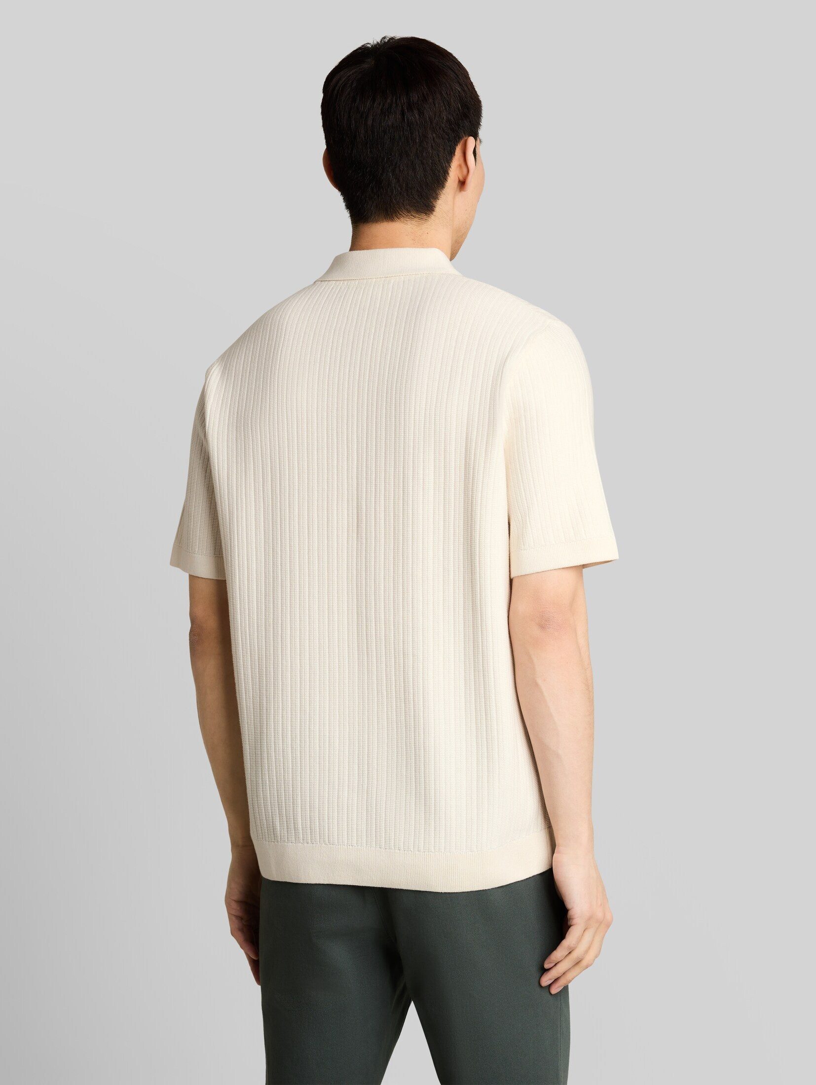 TOM TAILOR T-Shirt Pullover & Strickjacken (im Einserpack) Strick-Poloshirt aus Baumwolle