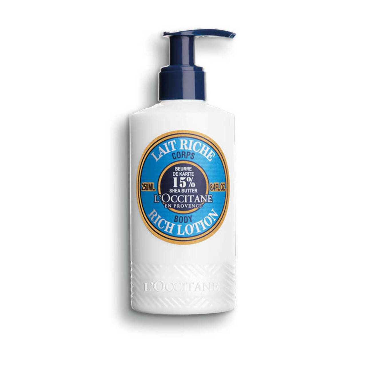 L'OCCITANE Körpermilch Shea Reichhaltige Körpermilch, Intensive Pflege mit 15% Karitébutter für trockene