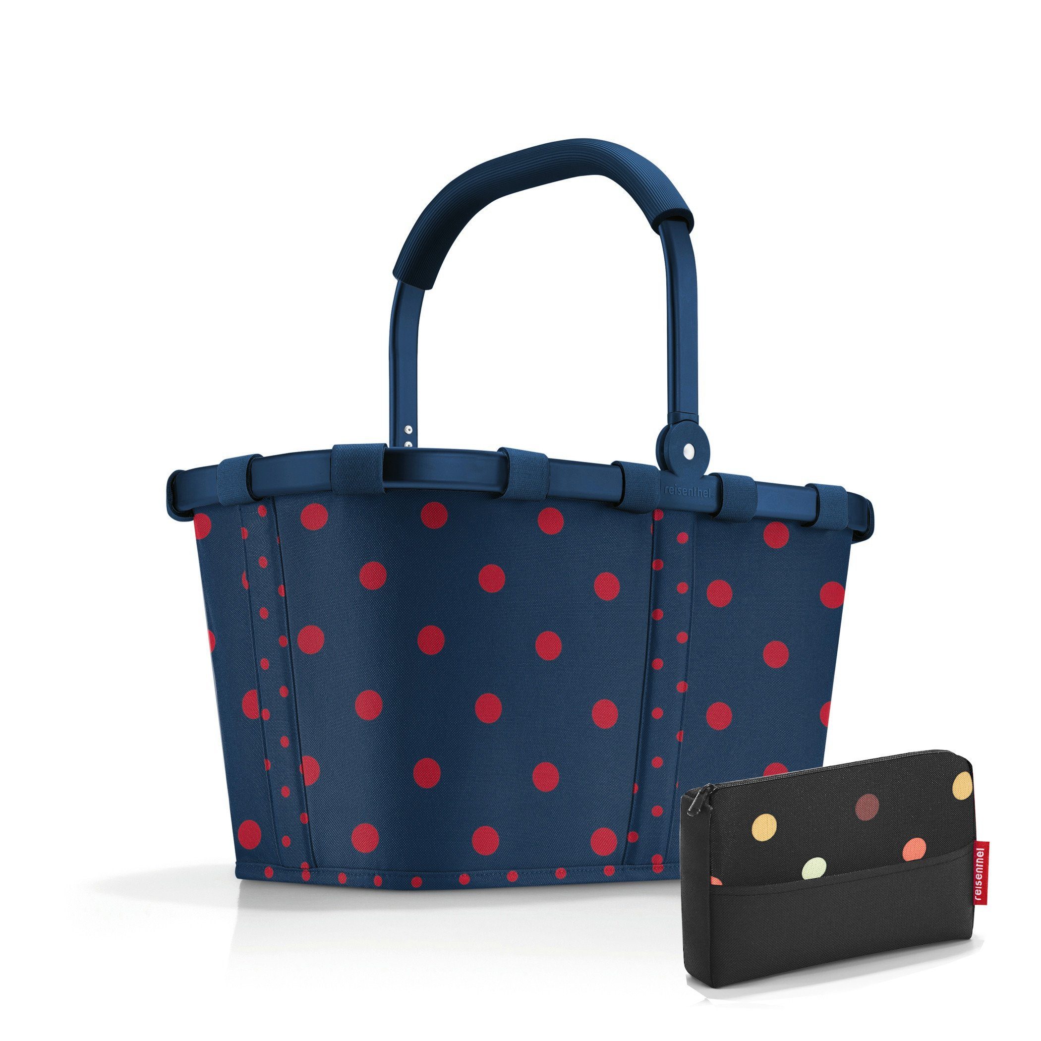 REISENTHEL® Einkaufskorb, Set aus Carrybag & Pocketcase: Stilvolle Eleganz & Organisation