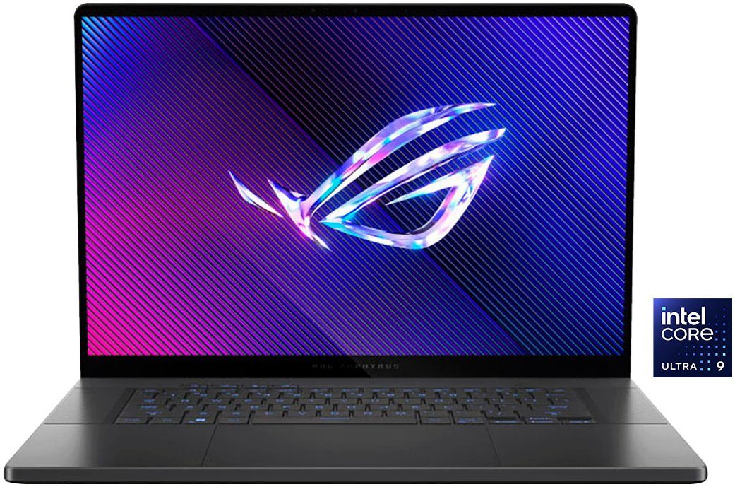Asus ROG Zephyrus G16 GU605MY-QR058X Gaming-Notebook (40,6 cm/16 Zoll, Intel Core Ultra 9 185H, GeForce RTX 4090, 2000 GB SSD)
