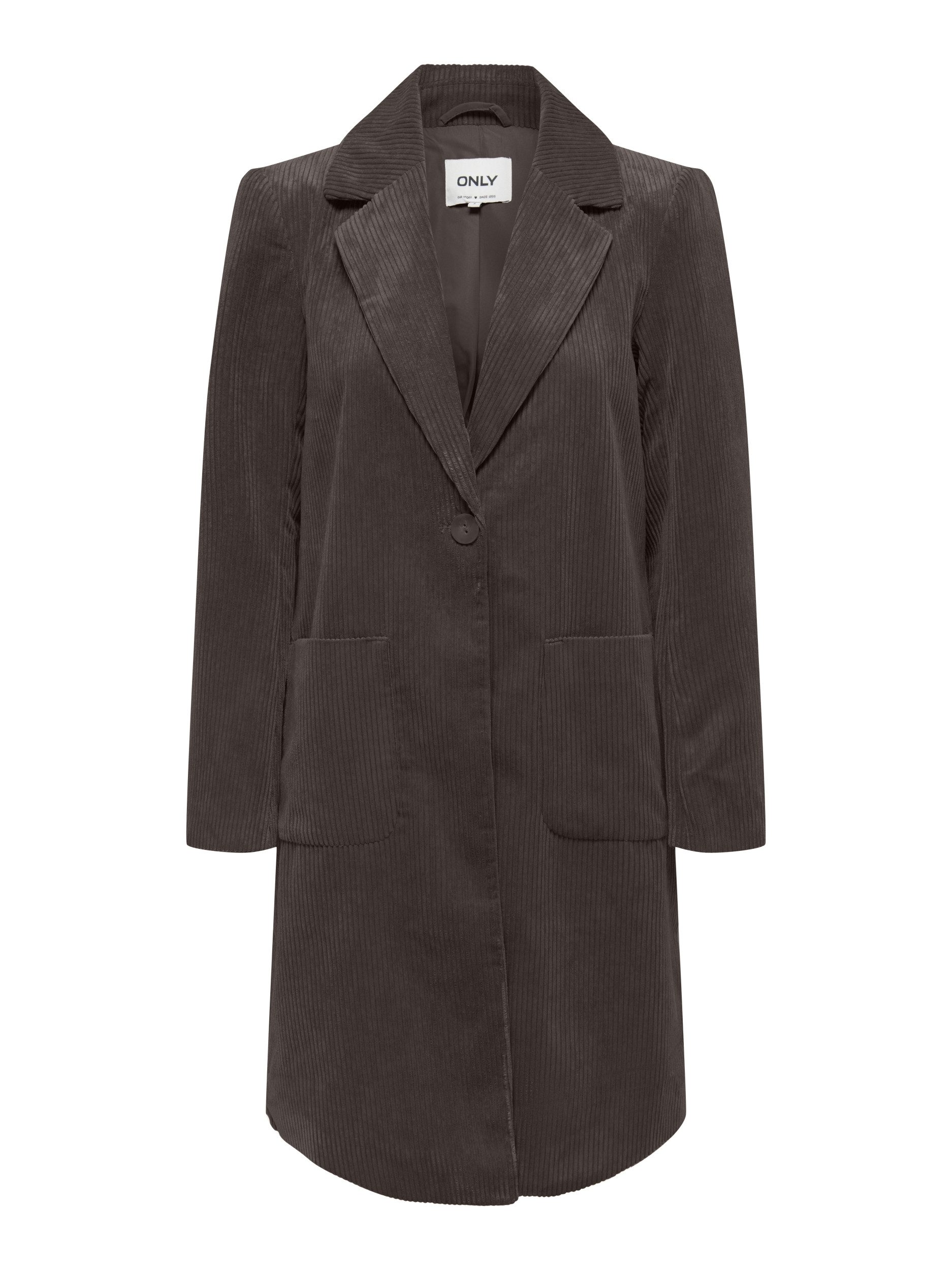 ONLY & SONS Langjacke ONLASTRID CORDOROY COAT OTW 237375 Coffee Bean