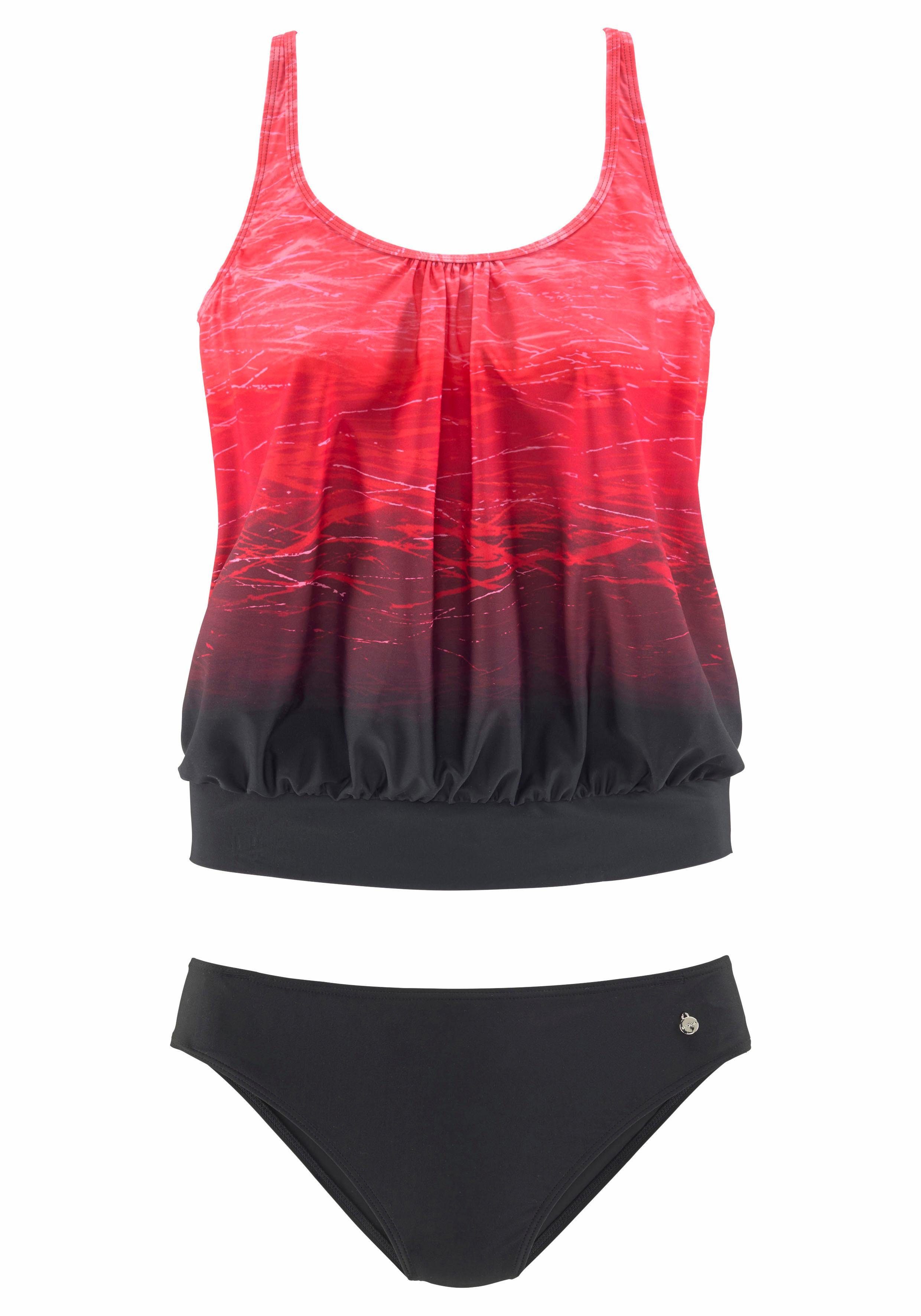LASCANA Tankini mit Batikoptik günstig online kaufen