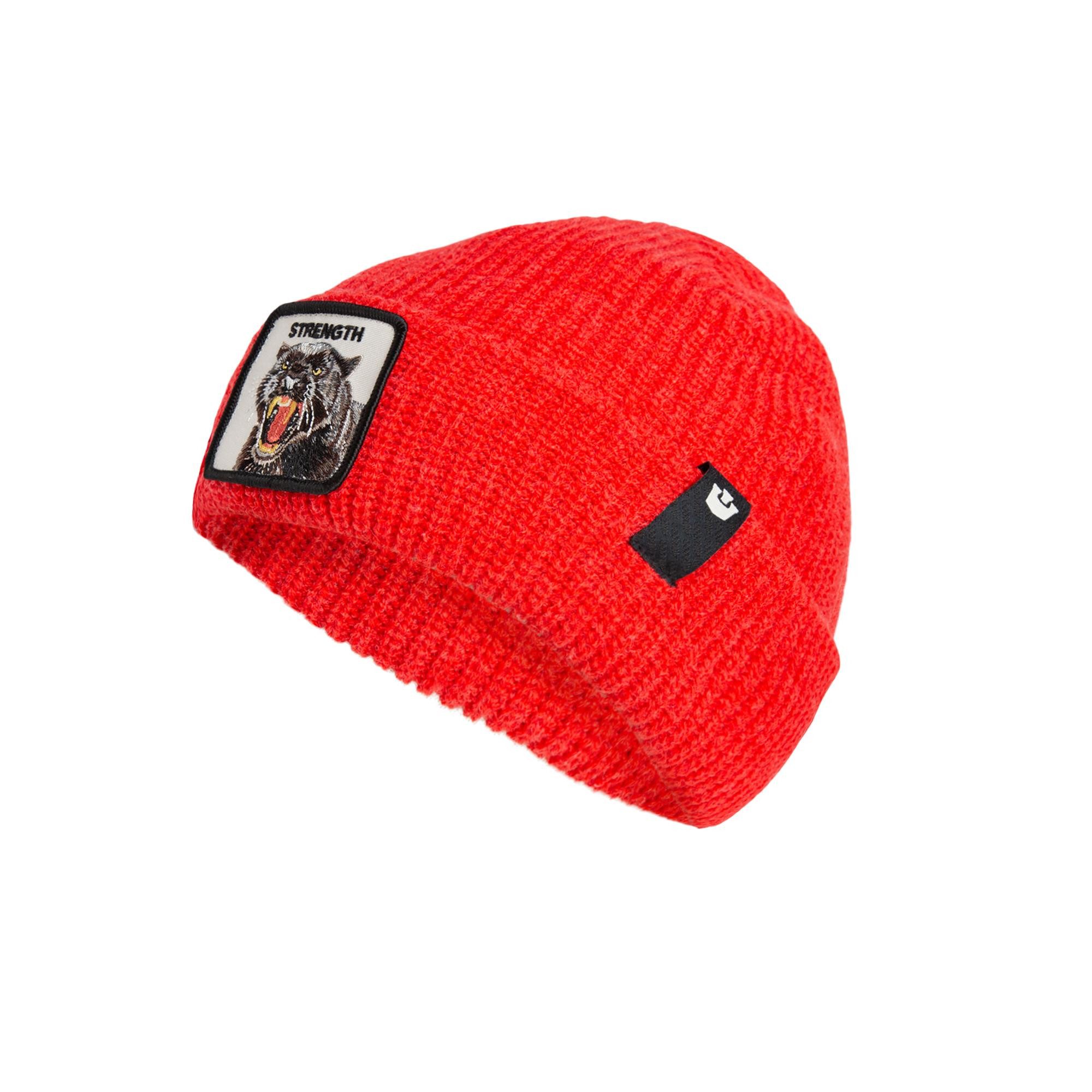 GOORIN Bros. Beanie Goorin Bros. The Strength Beanie RUSH red (Beanie, Strickmütze, Beanie)
