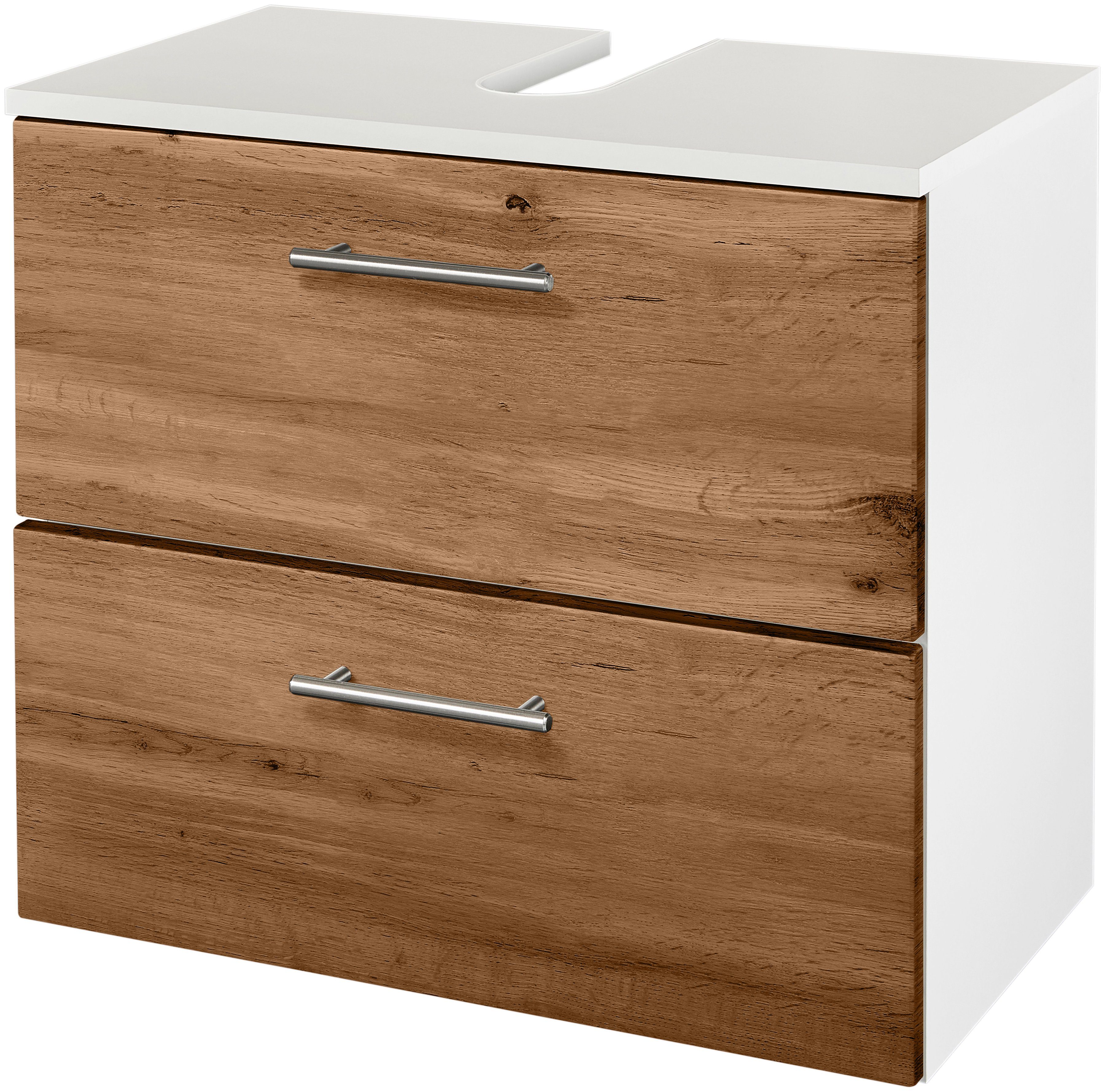 welltime Waschbeckenunterschrank Trento, verschiedene Ausführungen und Farben Badmöbel, Breite 60 cm