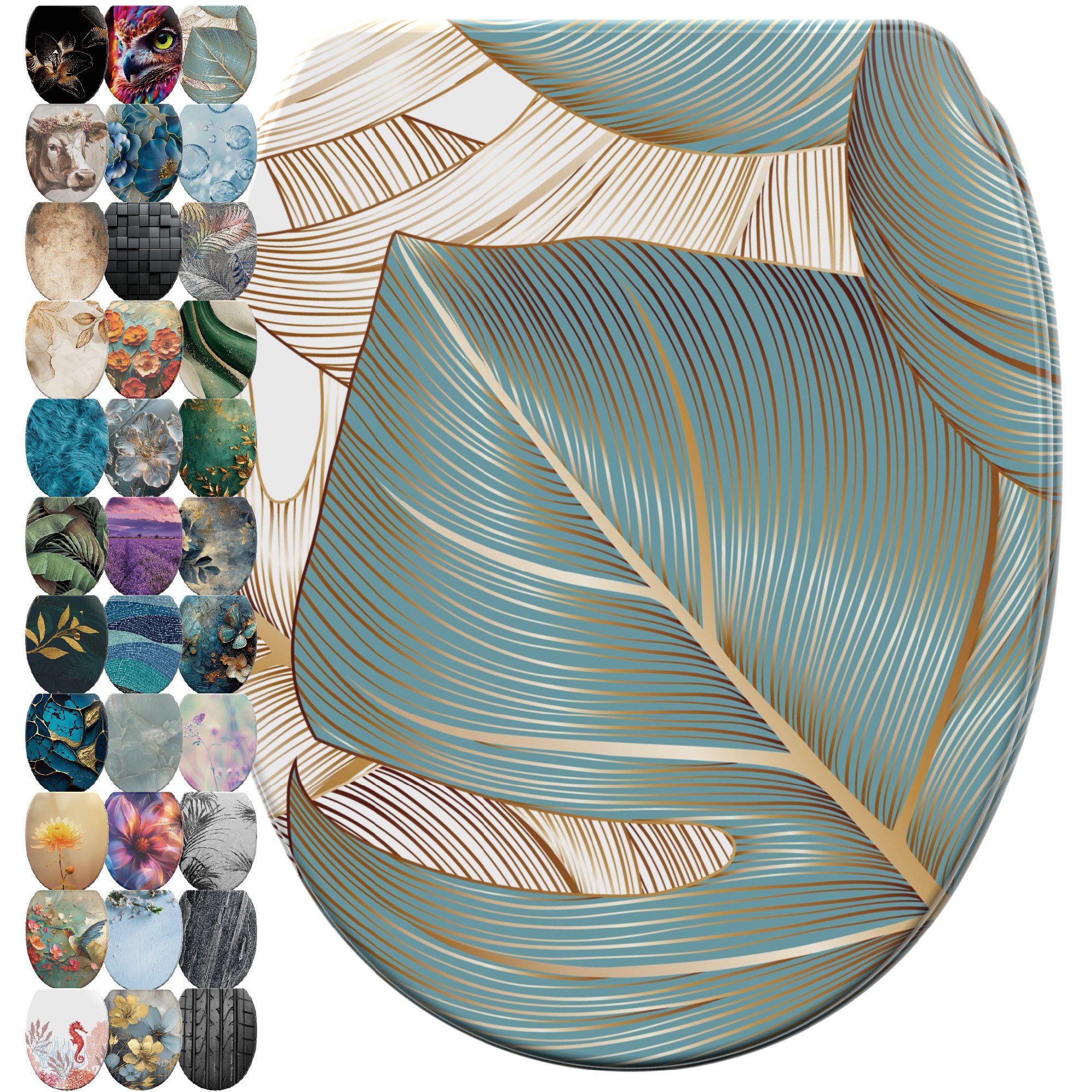 Sanilo WC-Sitz mit Absenkautomatik & Top Fix in vielen Designs, hochwertig, günstig online kaufen