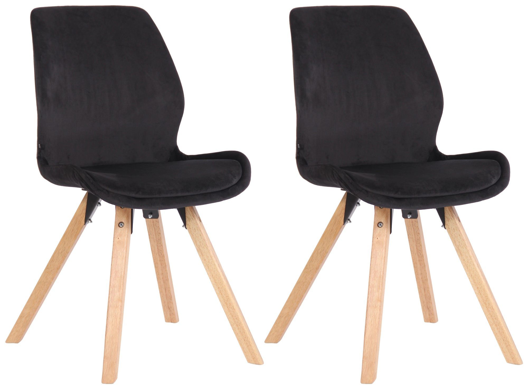 CLP Esszimmerstuhl Luna (2er Set), Kunststoff/ günstig online kaufen