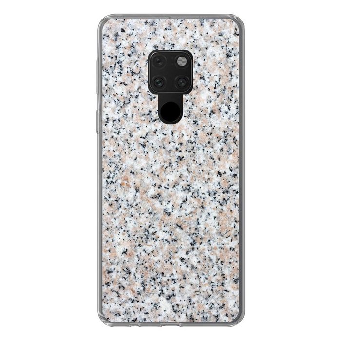 MuchoWow Handyhülle Granit - Strukturen - Design - Stein Phone Case Handyhülle Huawei Mate 20 Silikon Schutzhülle