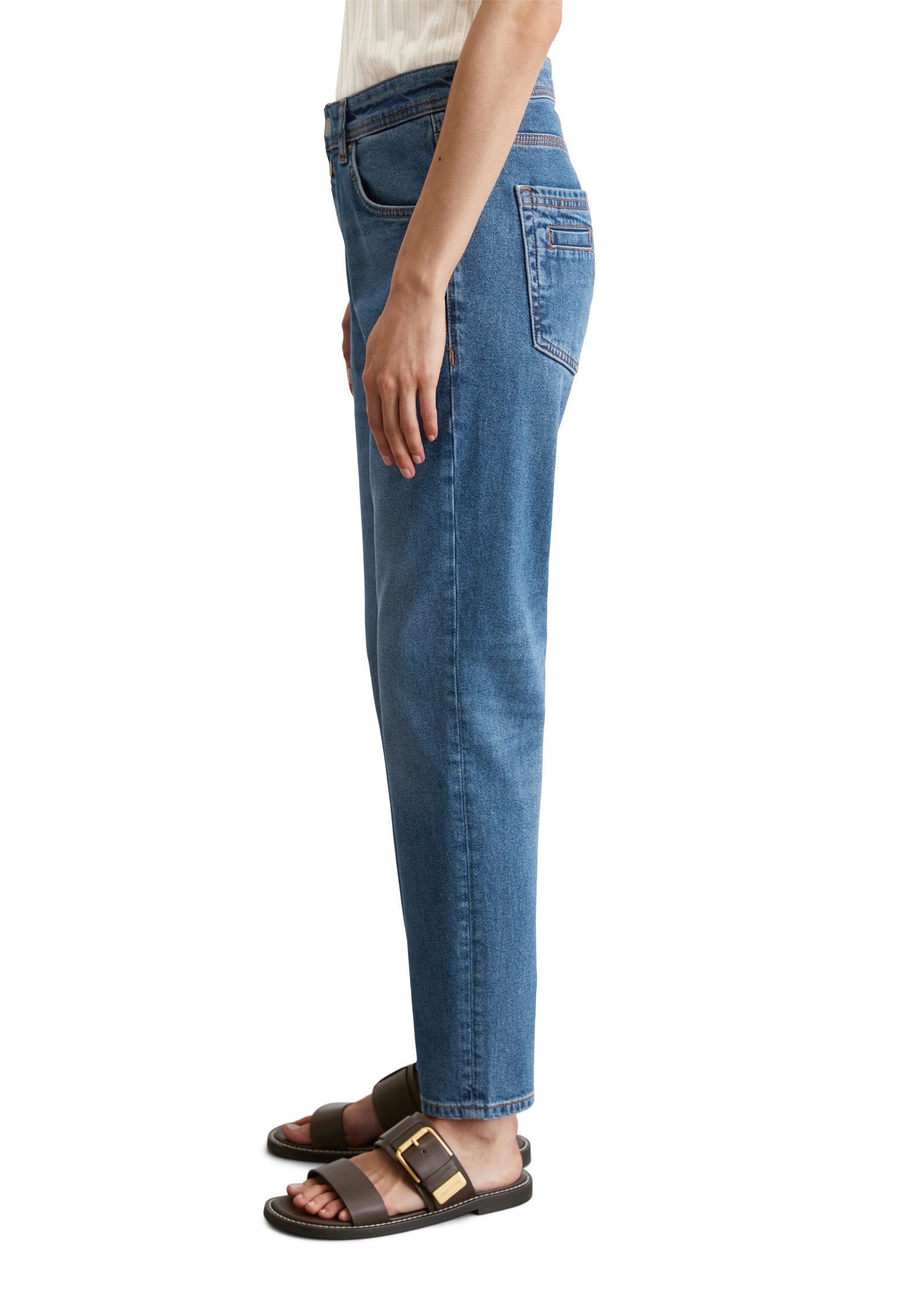 Marc O'Polo Boyfriend-Jeans aus stretchigem Organic Cotton-Mix günstig online kaufen