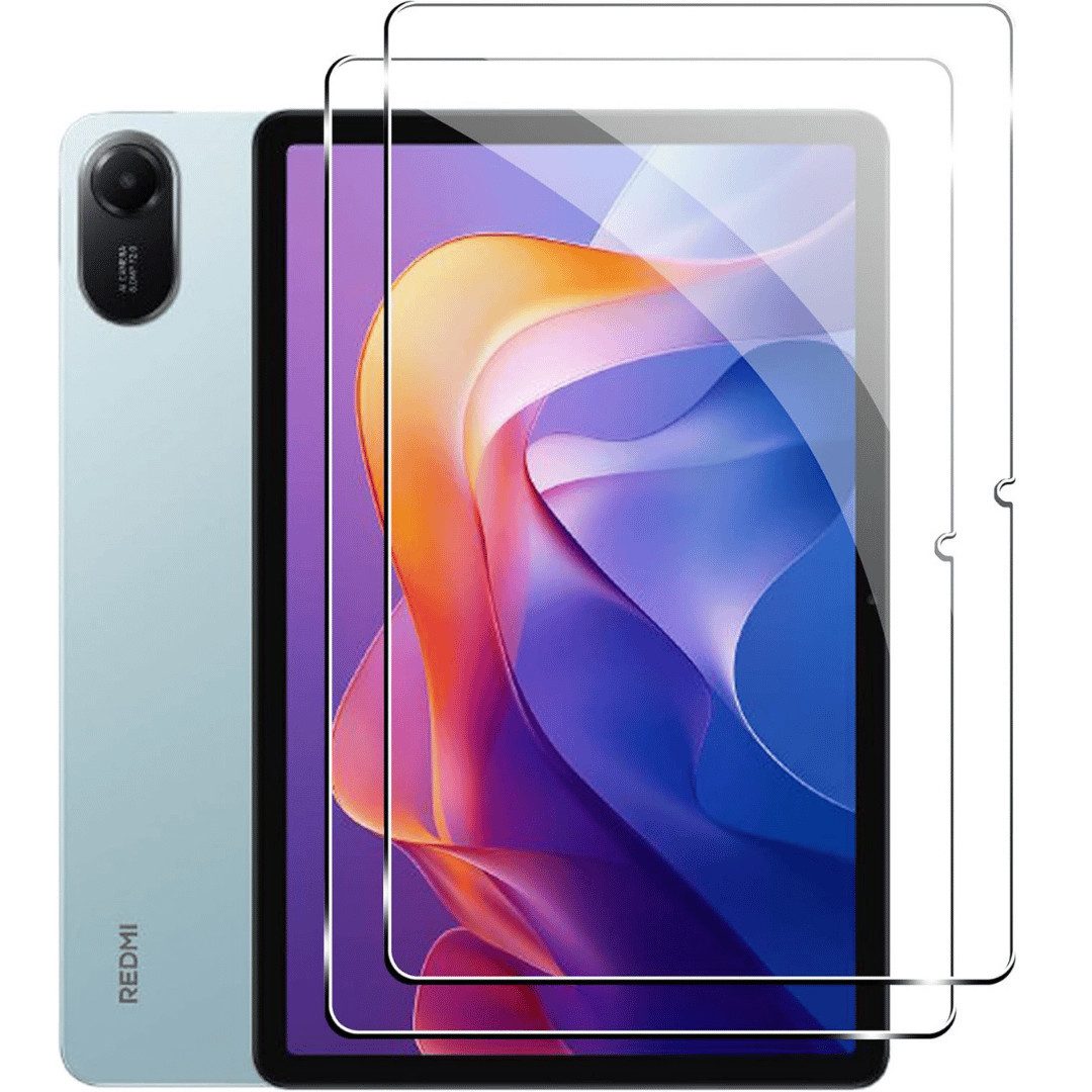 SmartUP Displayschutzglas 2X Schutzglas für Xiaomi Redmi Pad 2 Display Panzerfolie Full Screen für Xiaomi Redmi Pad 2, Schutzglas