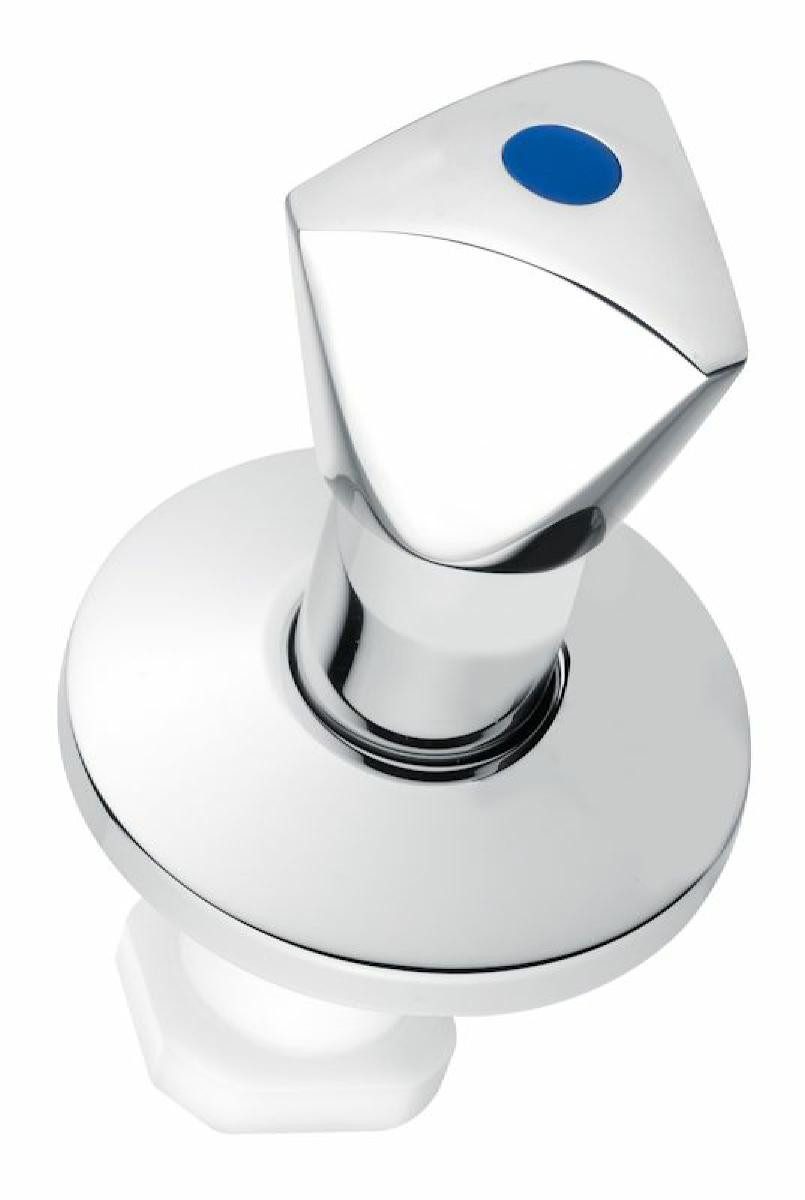 heinrichschulte Absperrventil Fertigset zu UP-Ventil aller Größen (Sichtbare Teile kalt)