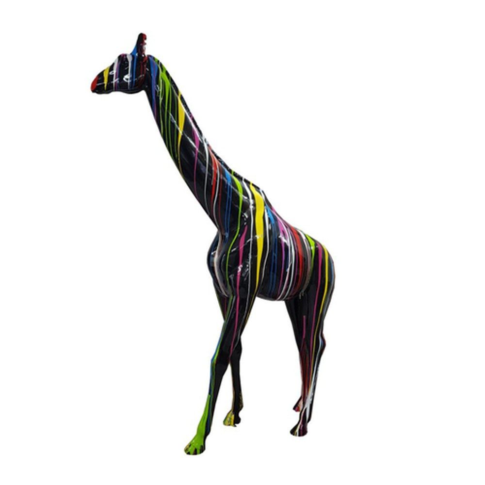 JVmoebel Dekoobjekt Moderne Giraffe aus Kunststoff als stilvolle Figur, Made in Europa