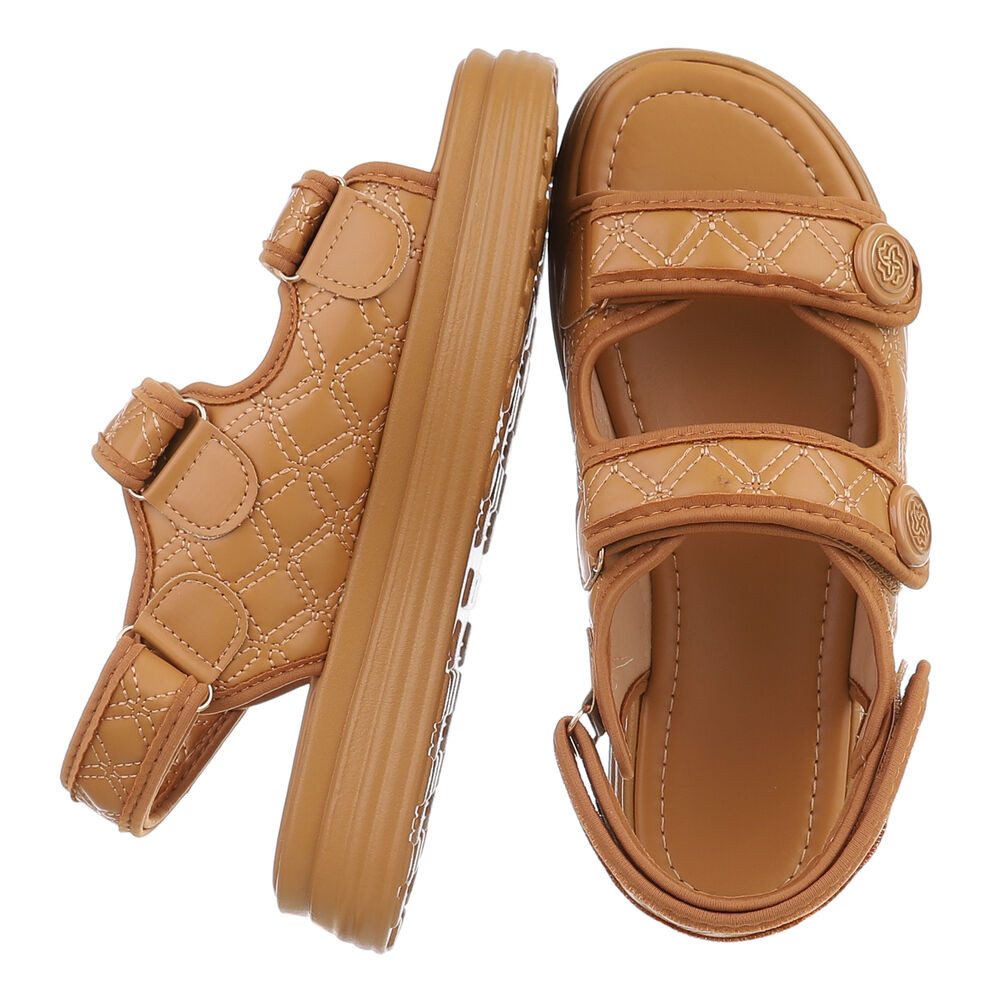 Ital-Design Komfortable Sandalen mit verstellbaren Riemen günstig online kaufen