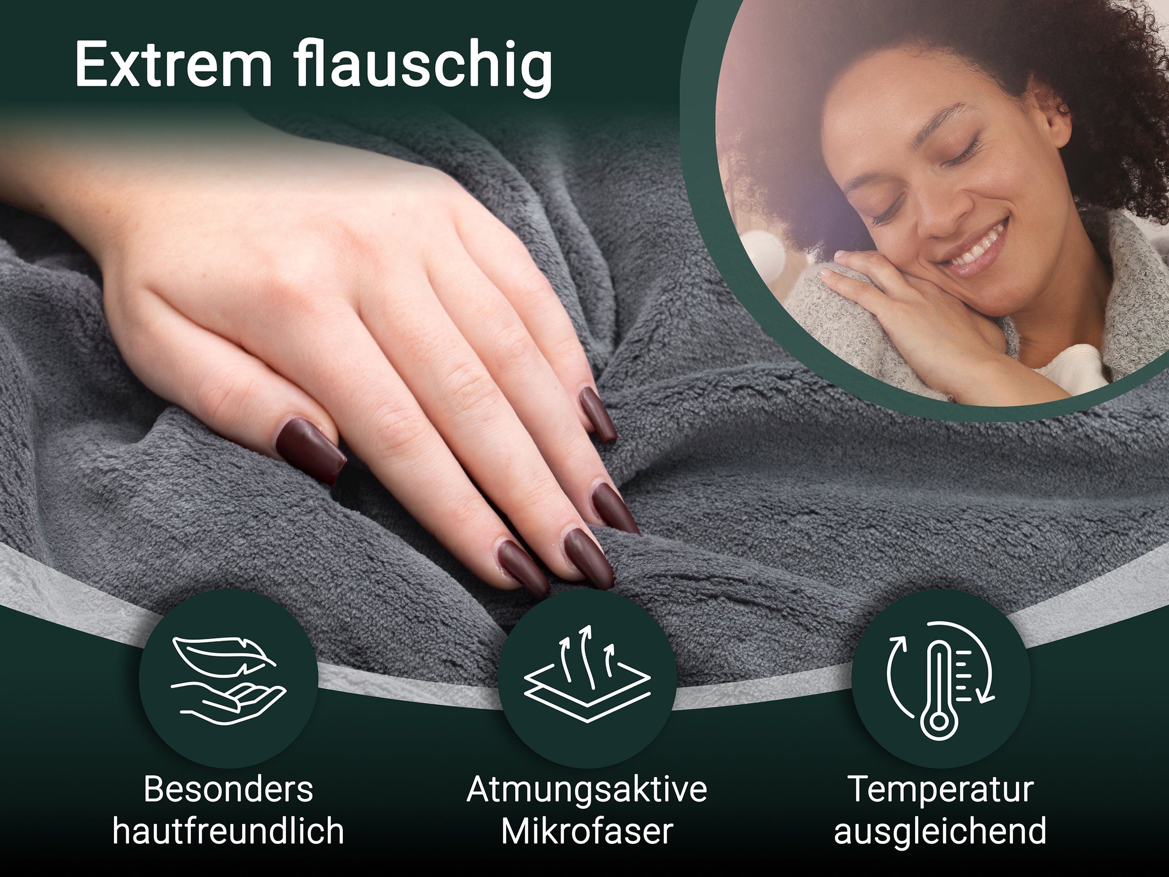 Wohndecke, ZOLLNER, superflauschig, in XXL Größe günstig online kaufen