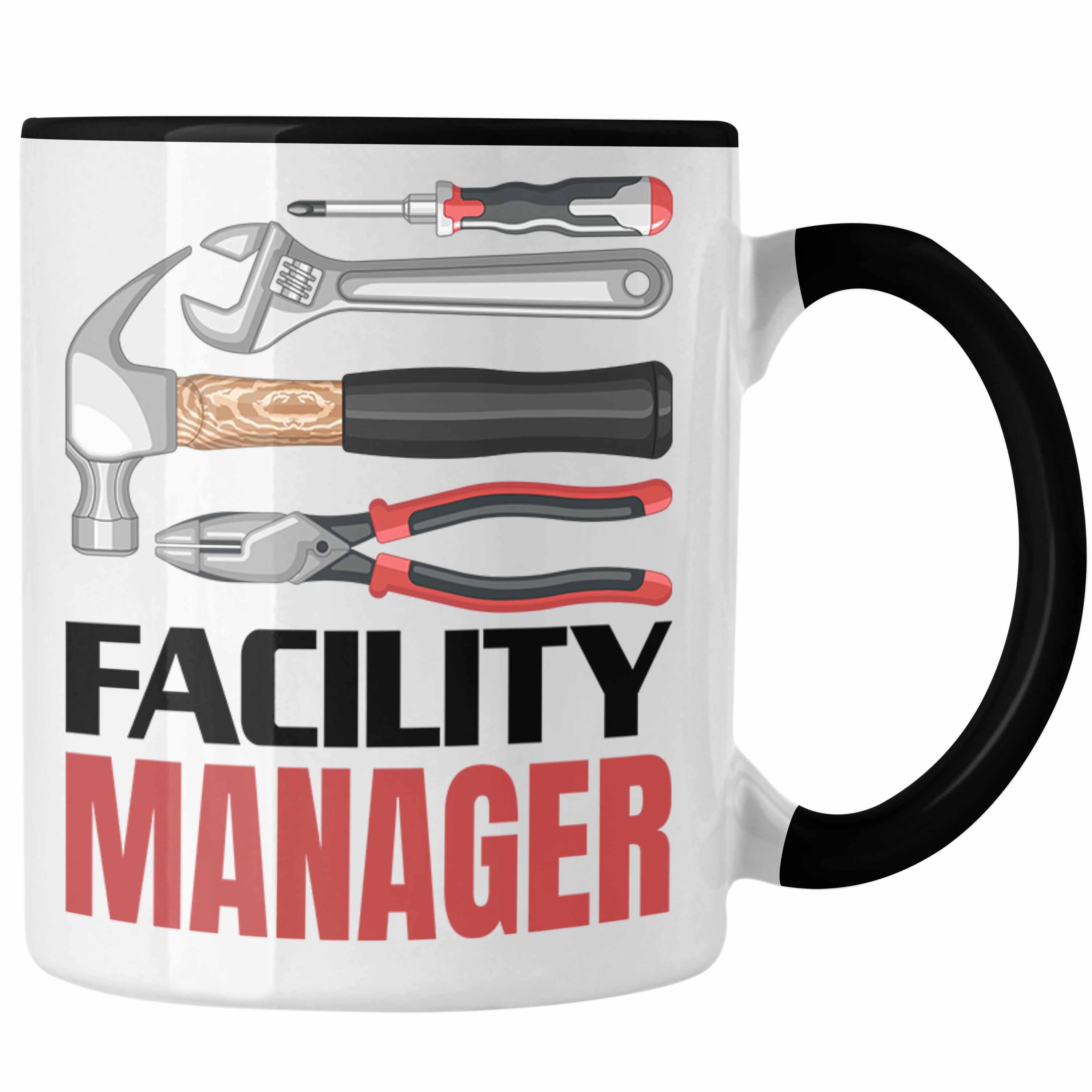 Trendation Tasse Facility Manager Tasse Geschenk für Hausmeister Bester Geschenkidee Ge, Keramik